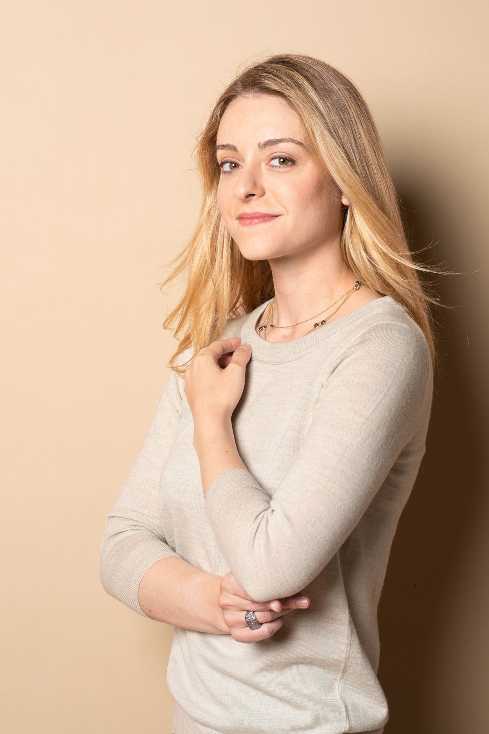 a woman