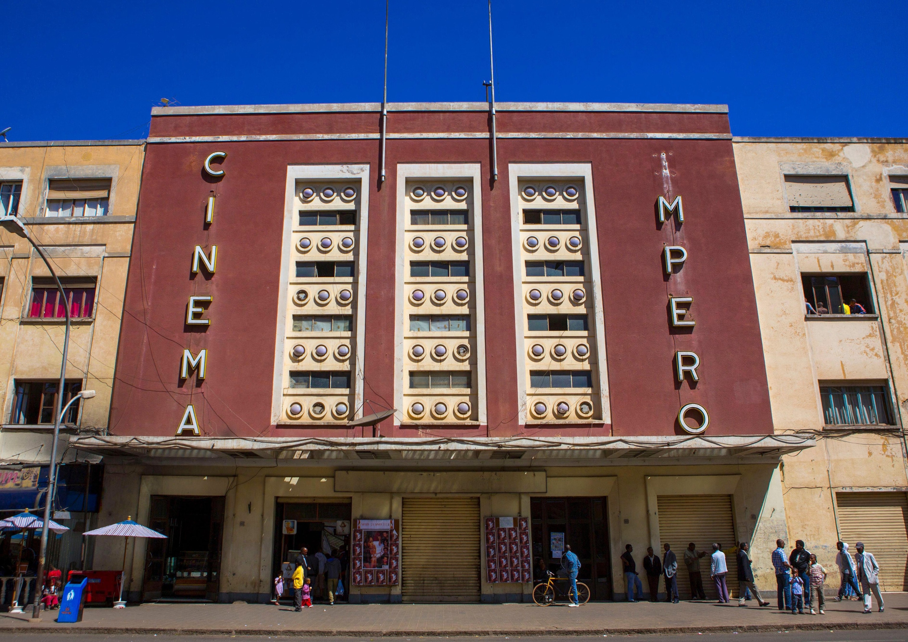 Old Roma Impero Cinema in Asmara, Eritrea