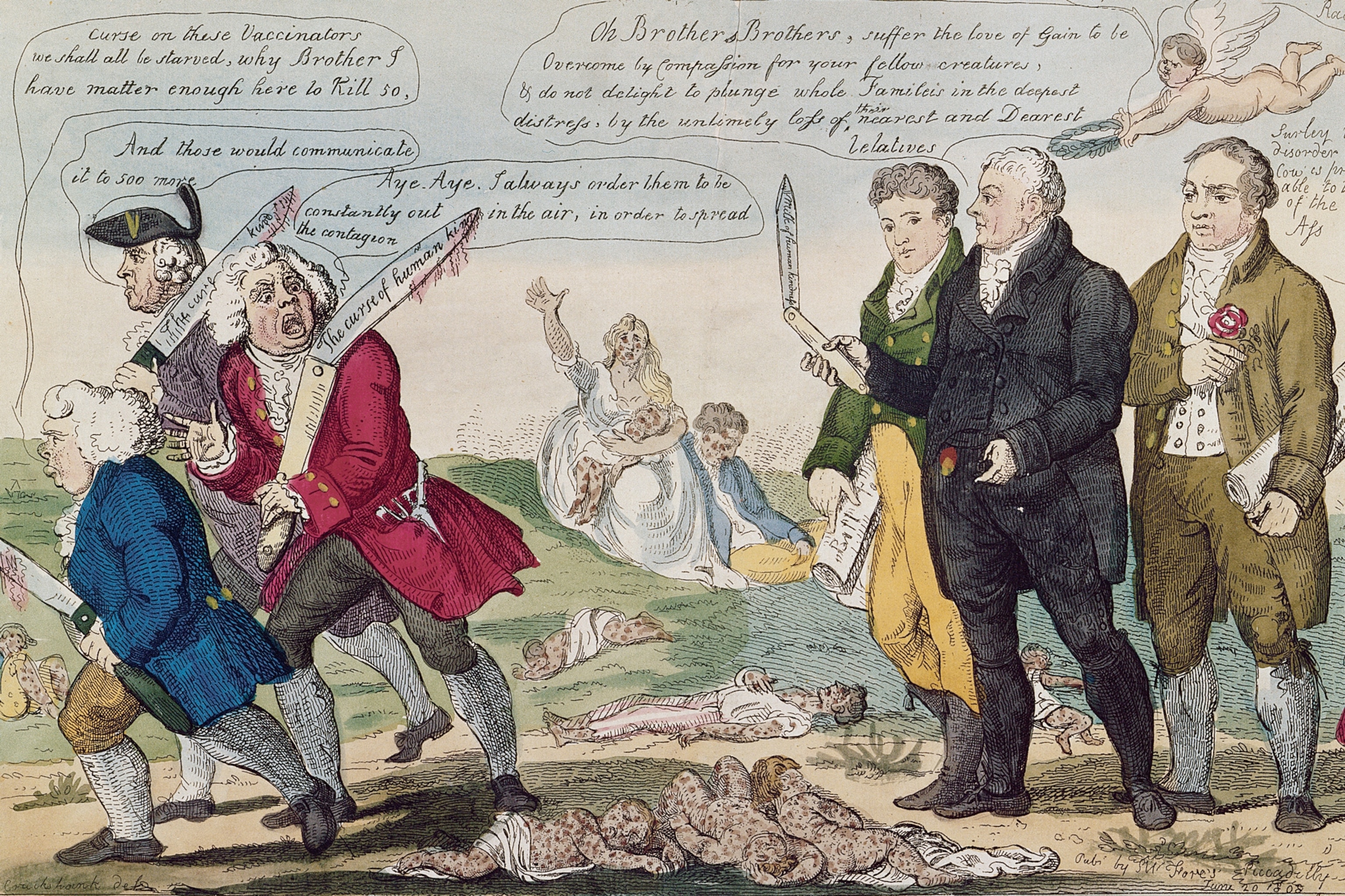 traditional doctors fleeing from Jenner