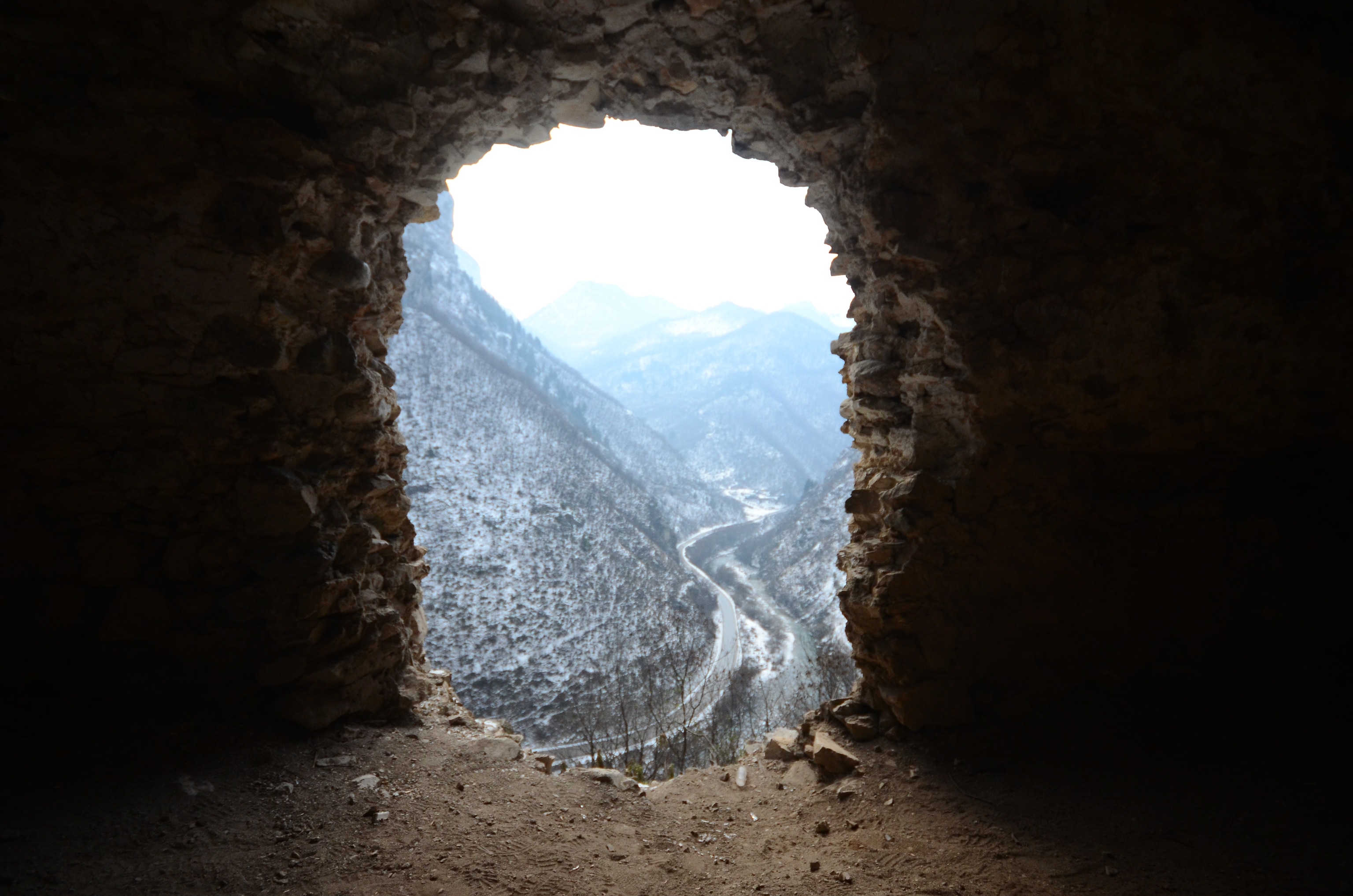 Elevated view of the Rugova Valley