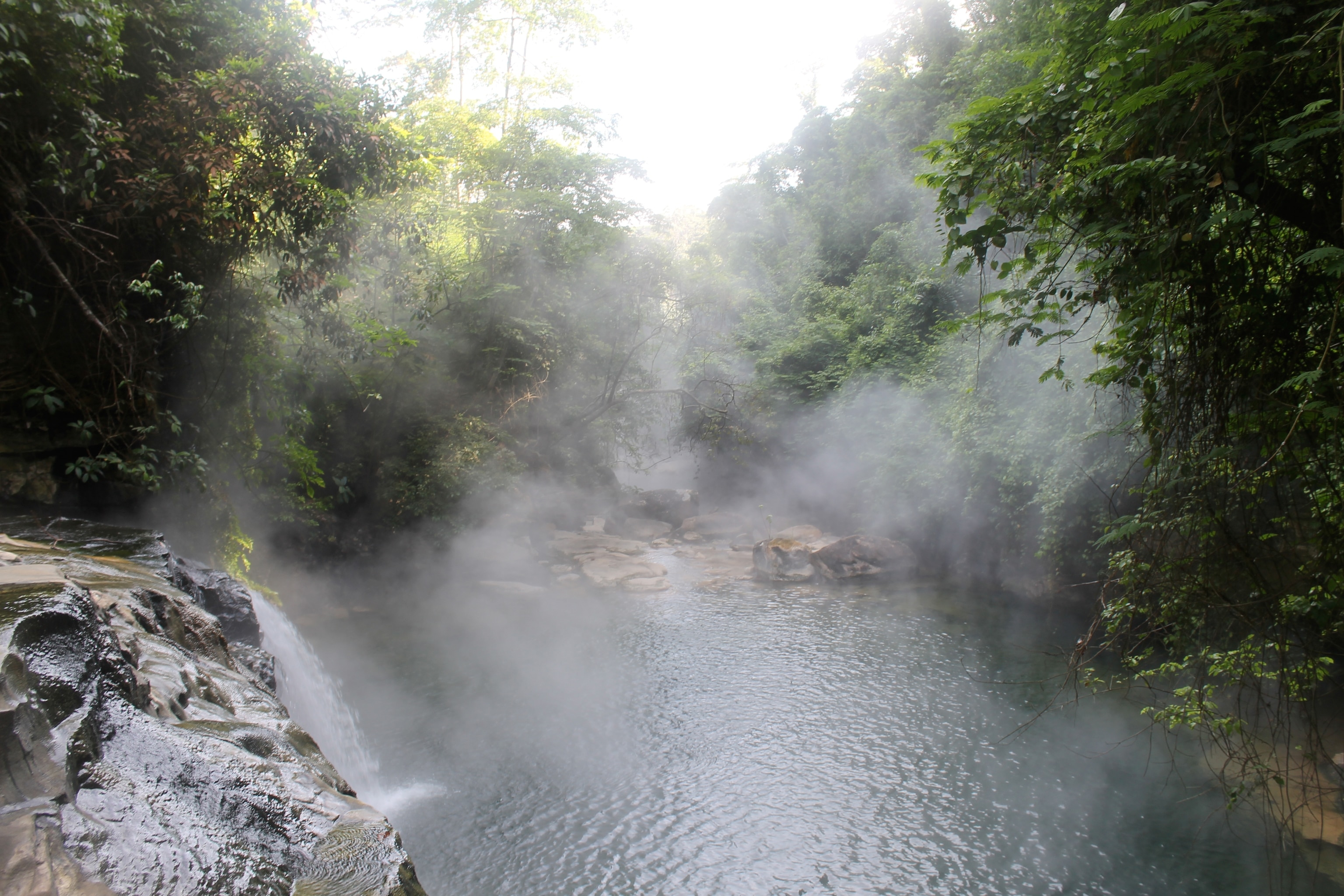 the boiling river