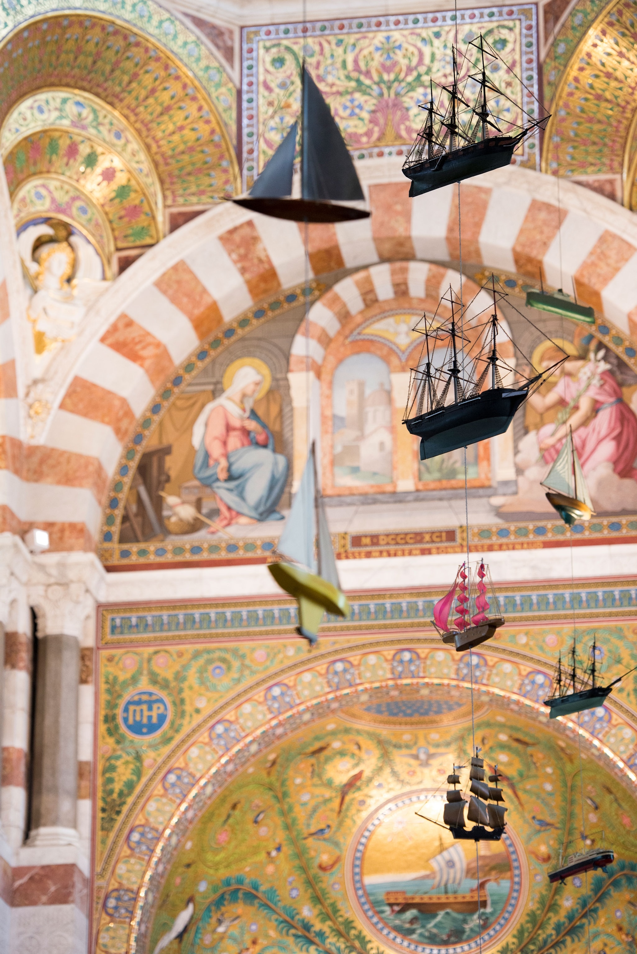 Notre-Dame de la Garde in Marseile, France