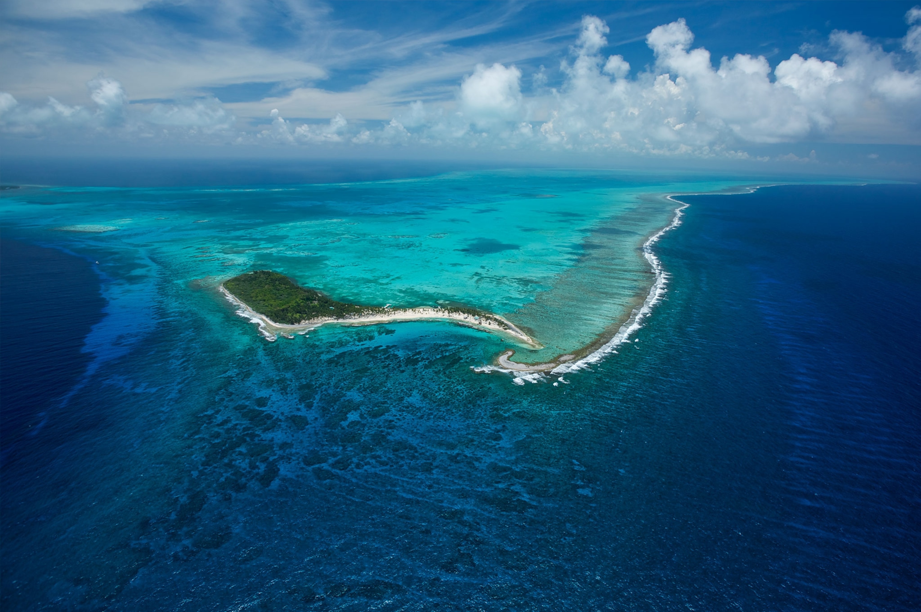 the coast of Belize