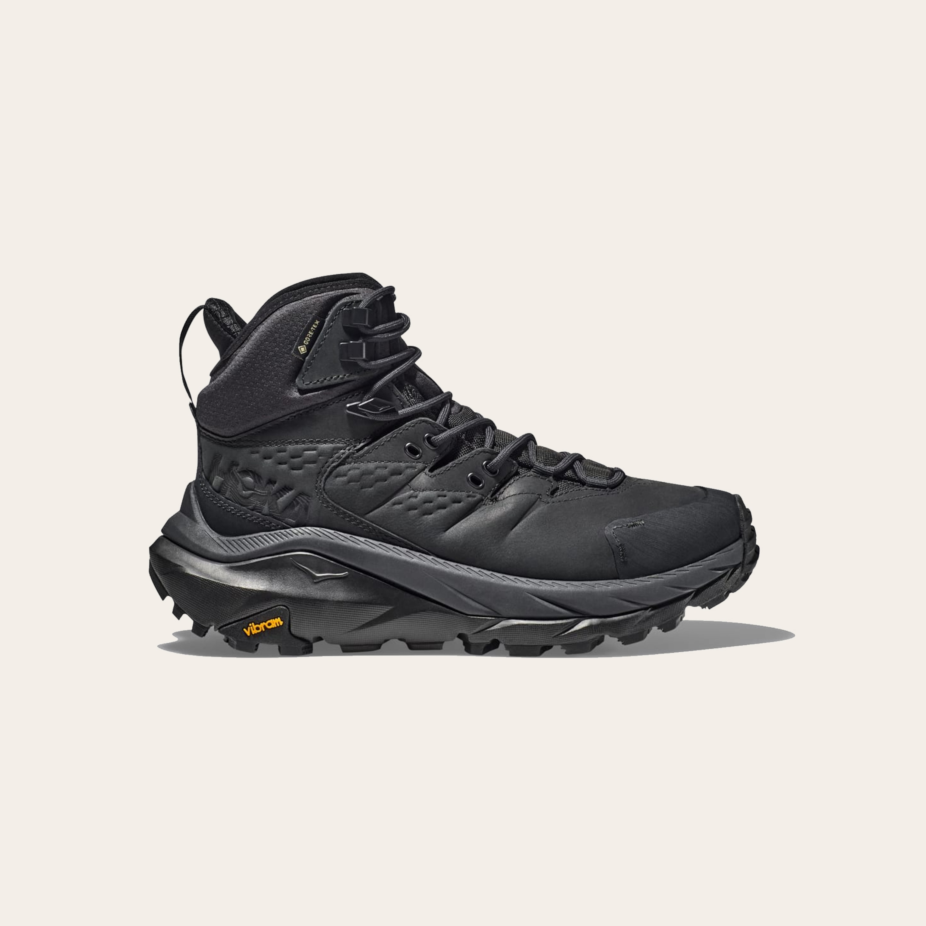An image of black sneakers.