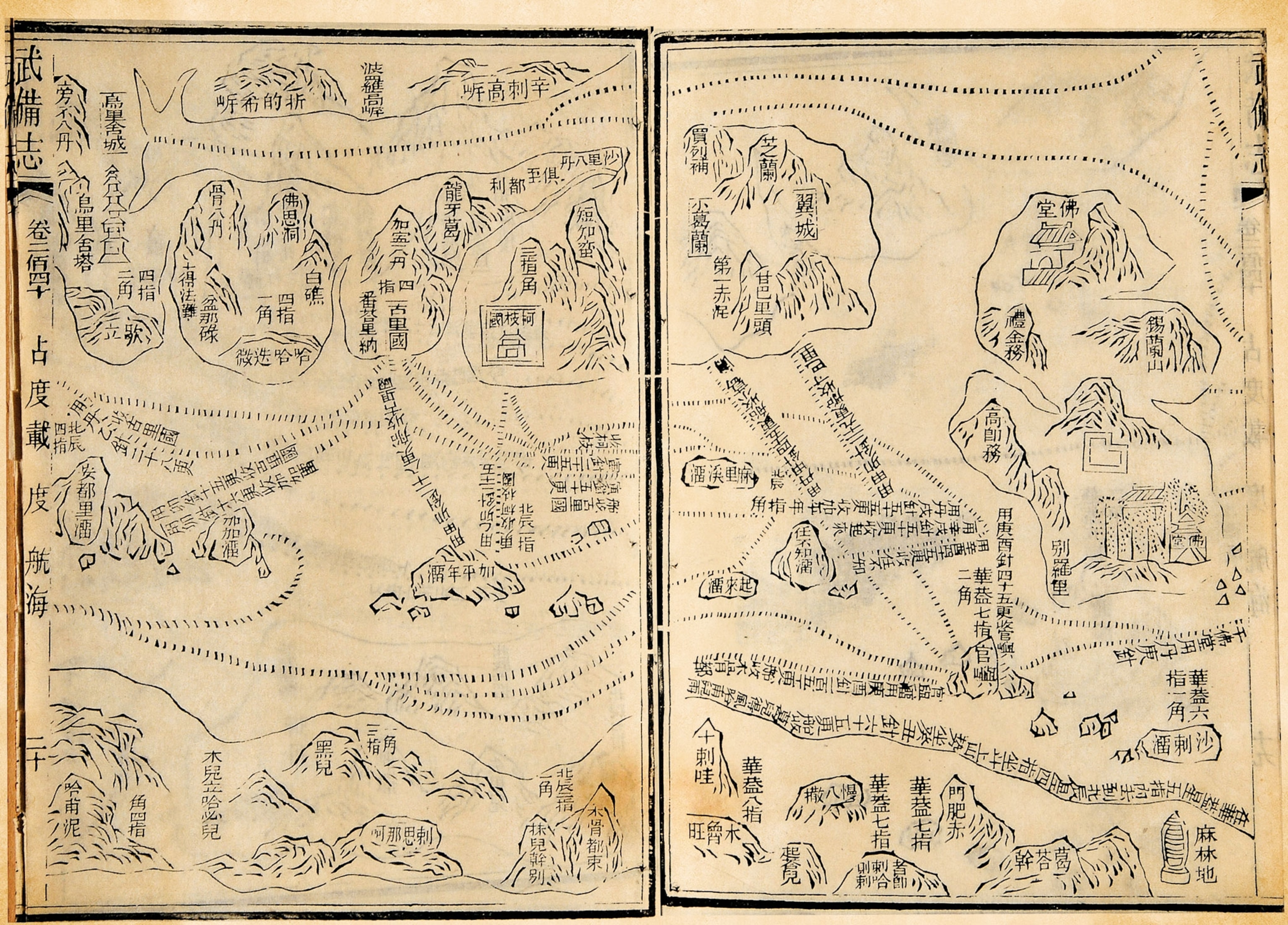 a hand drawn map with no color
