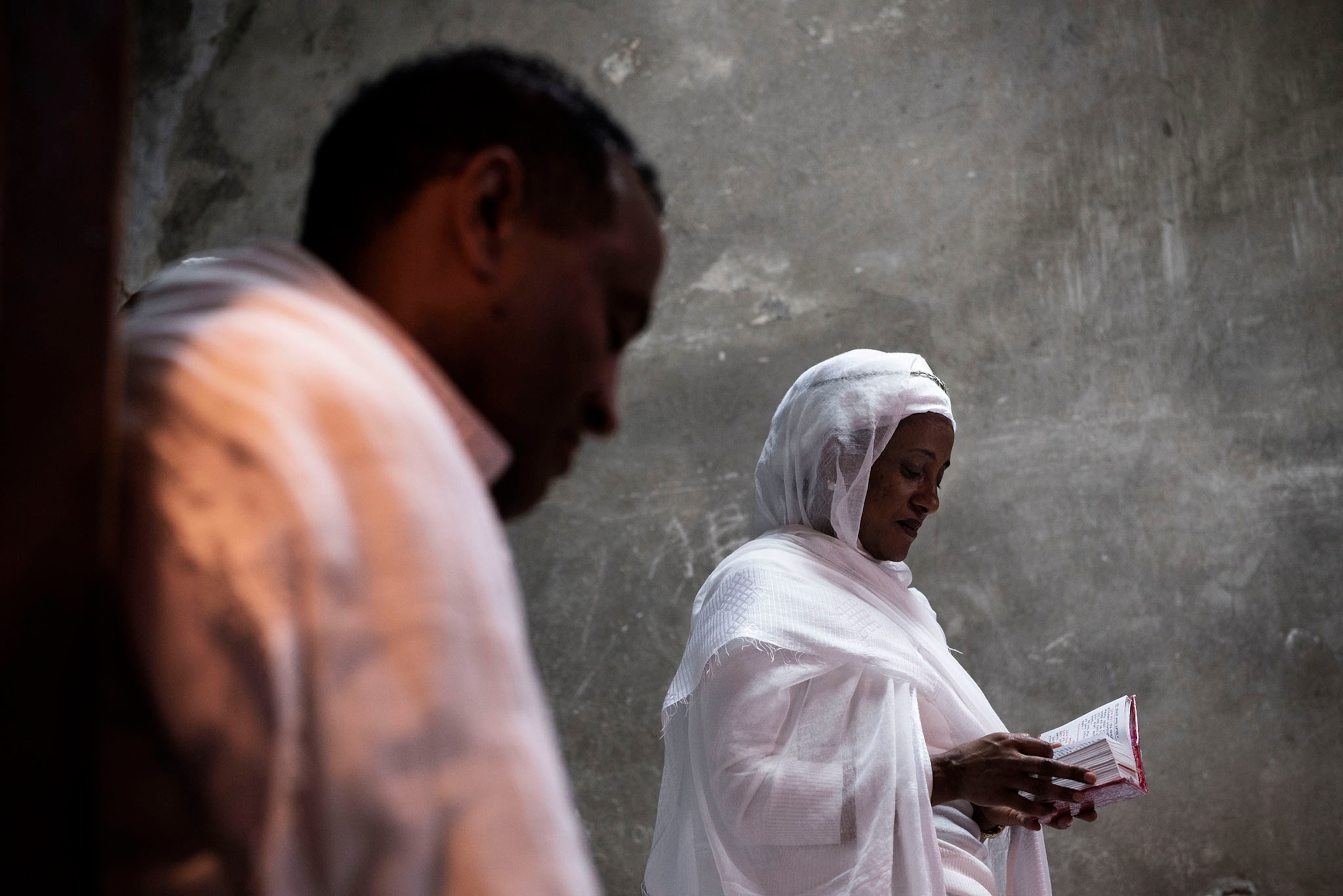 Ethiopians celebrating Easter