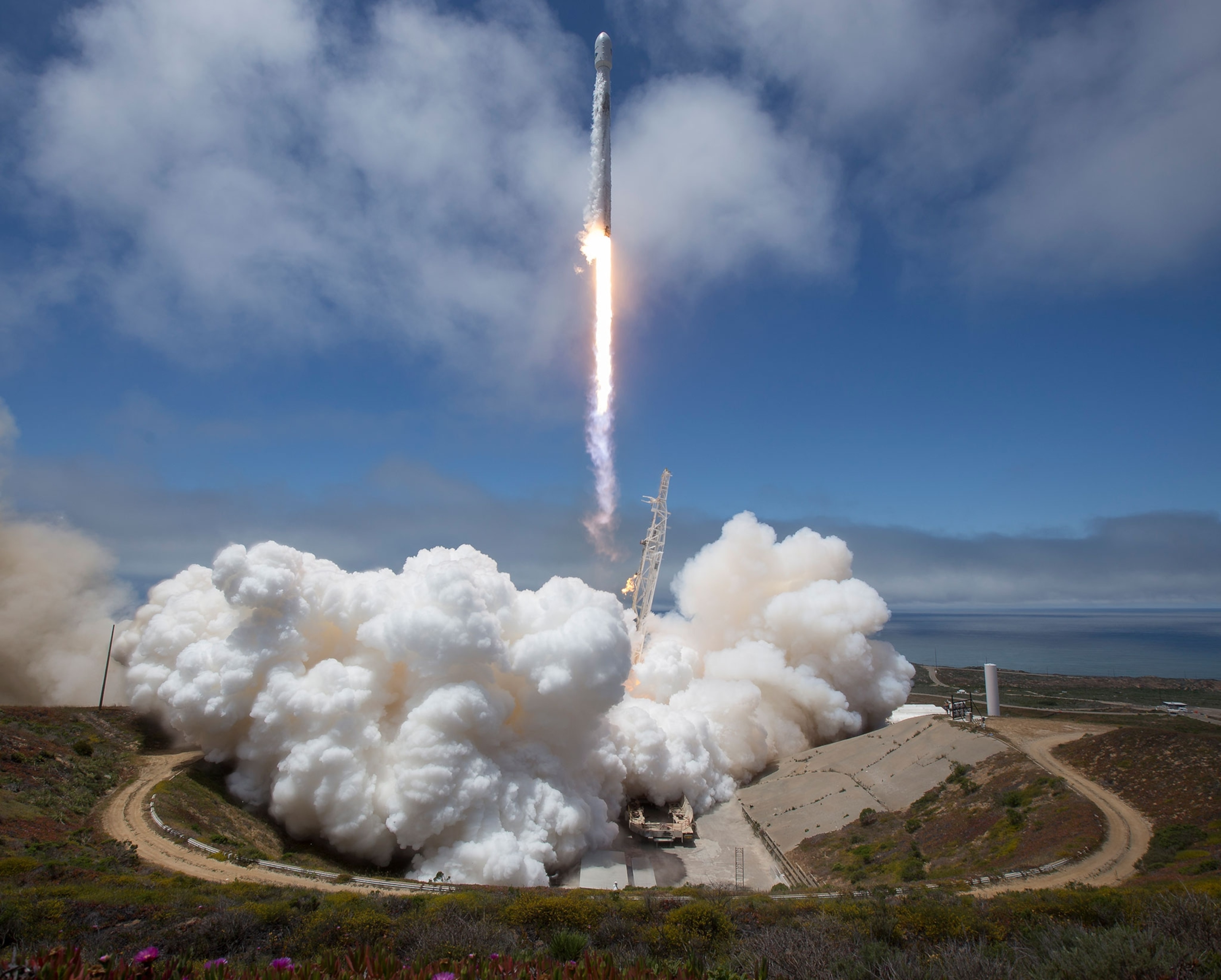 Vandenberg Air Force Base in California.