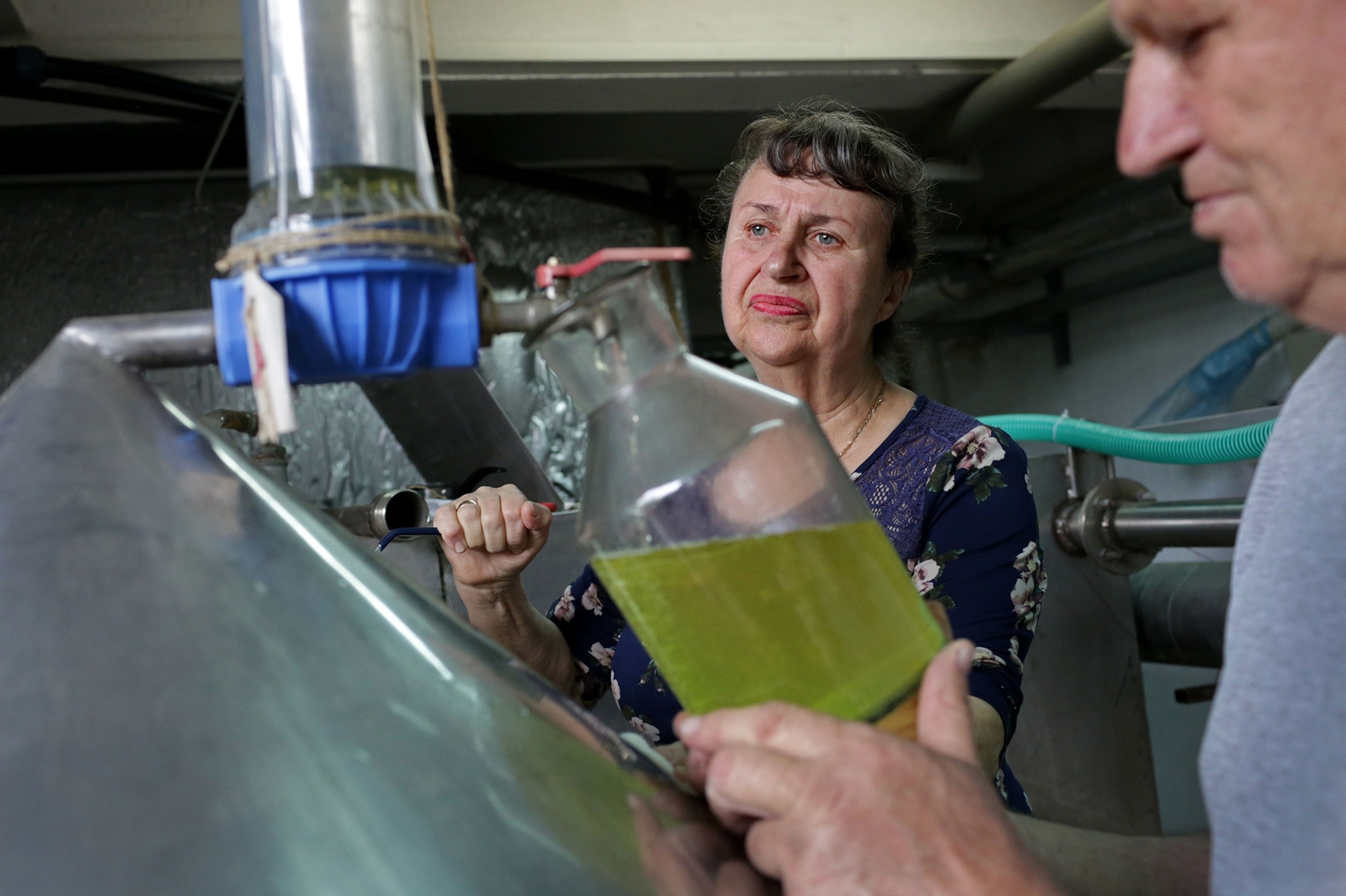a oil distillery in the Rose Valley in Bulgaria