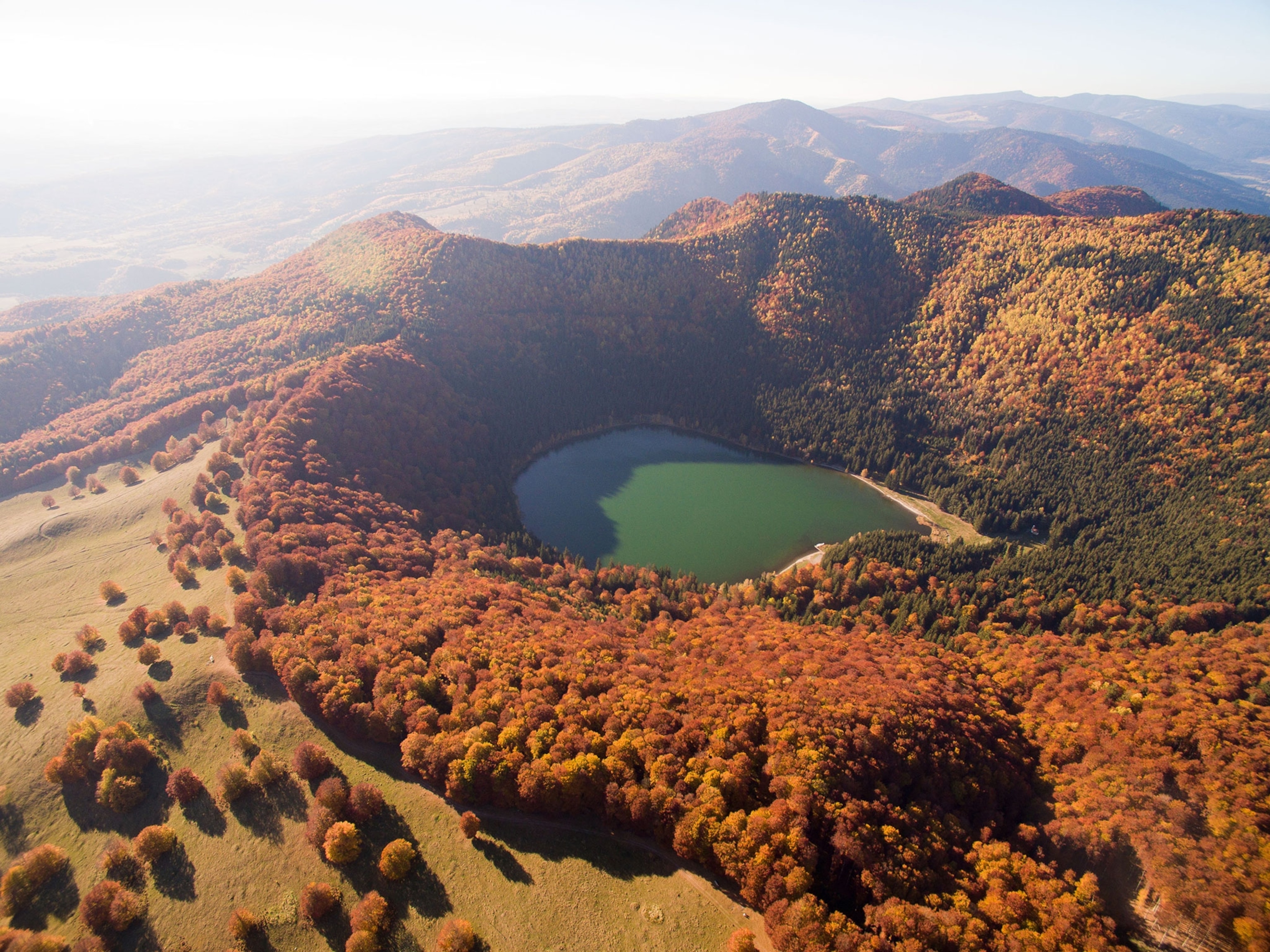 Ciomadul volcano