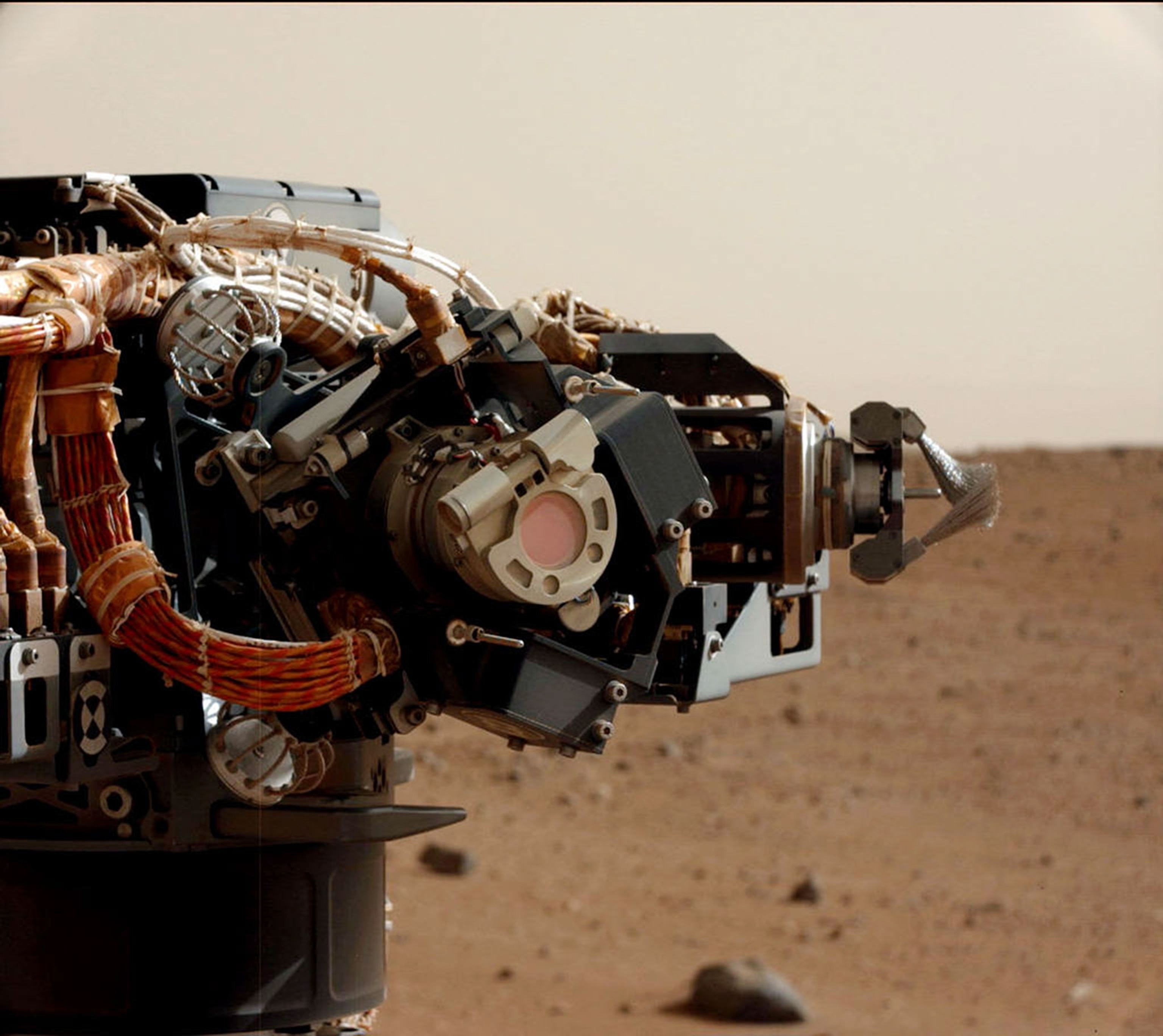 Mars Curiosity's arm