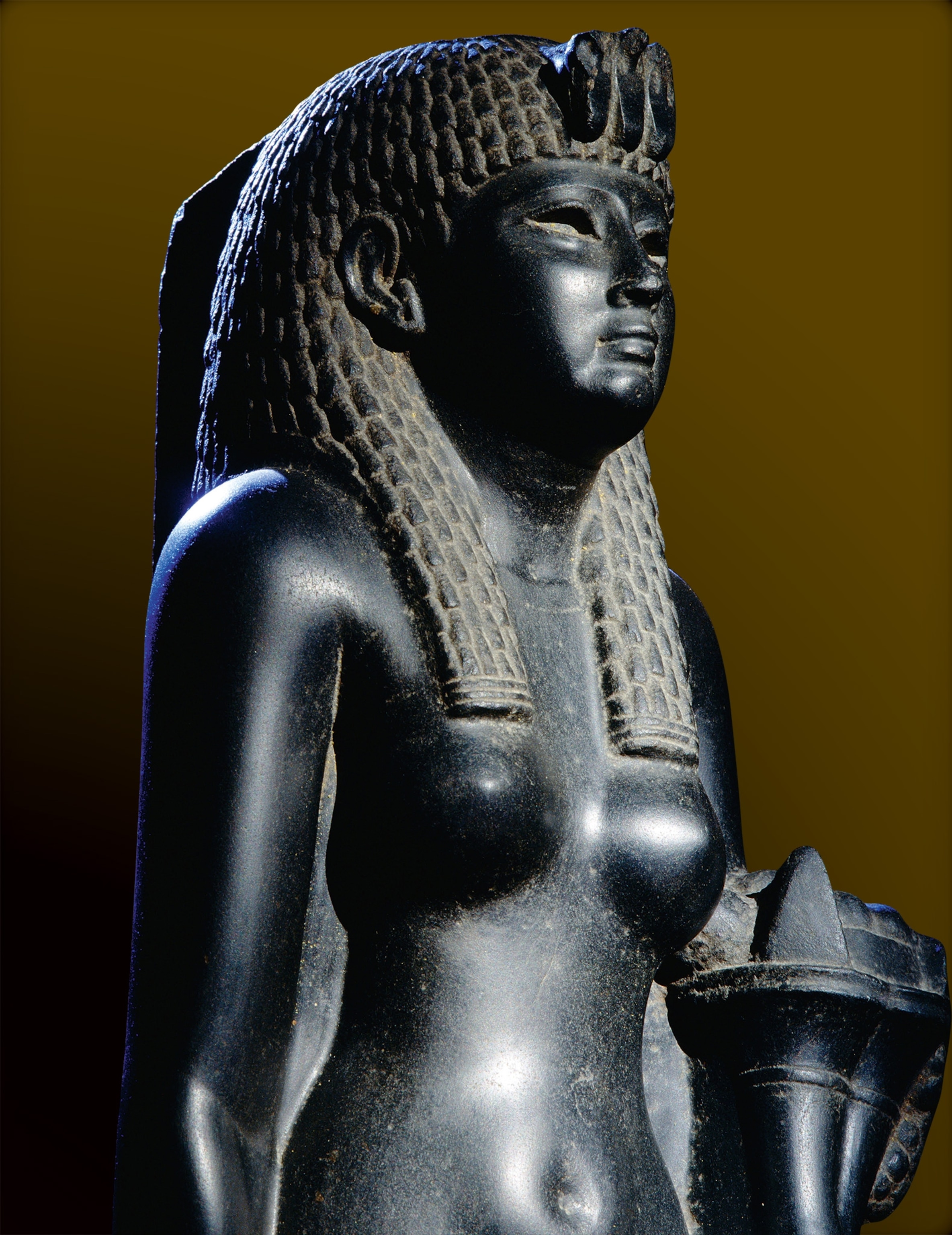 a statue of Cleopatra