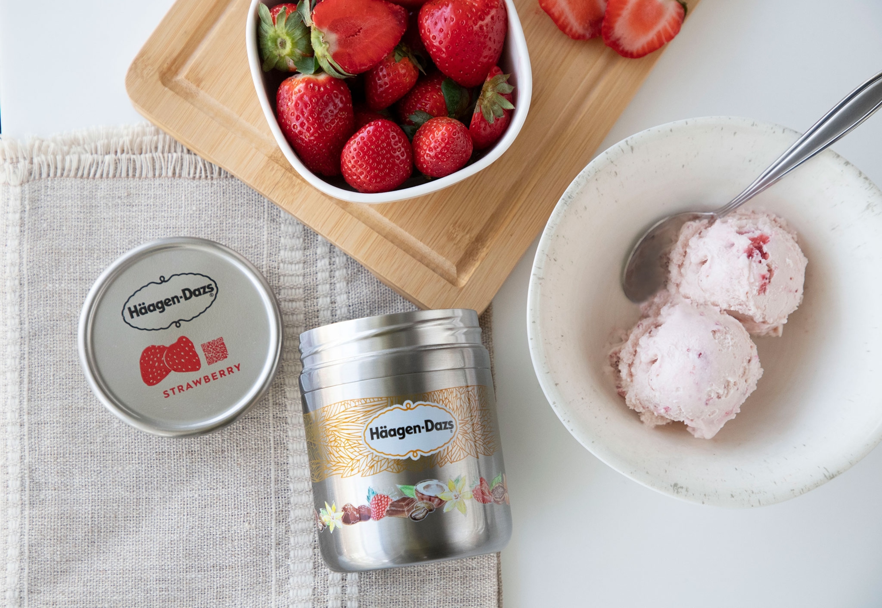 a reusable pint of ice cream