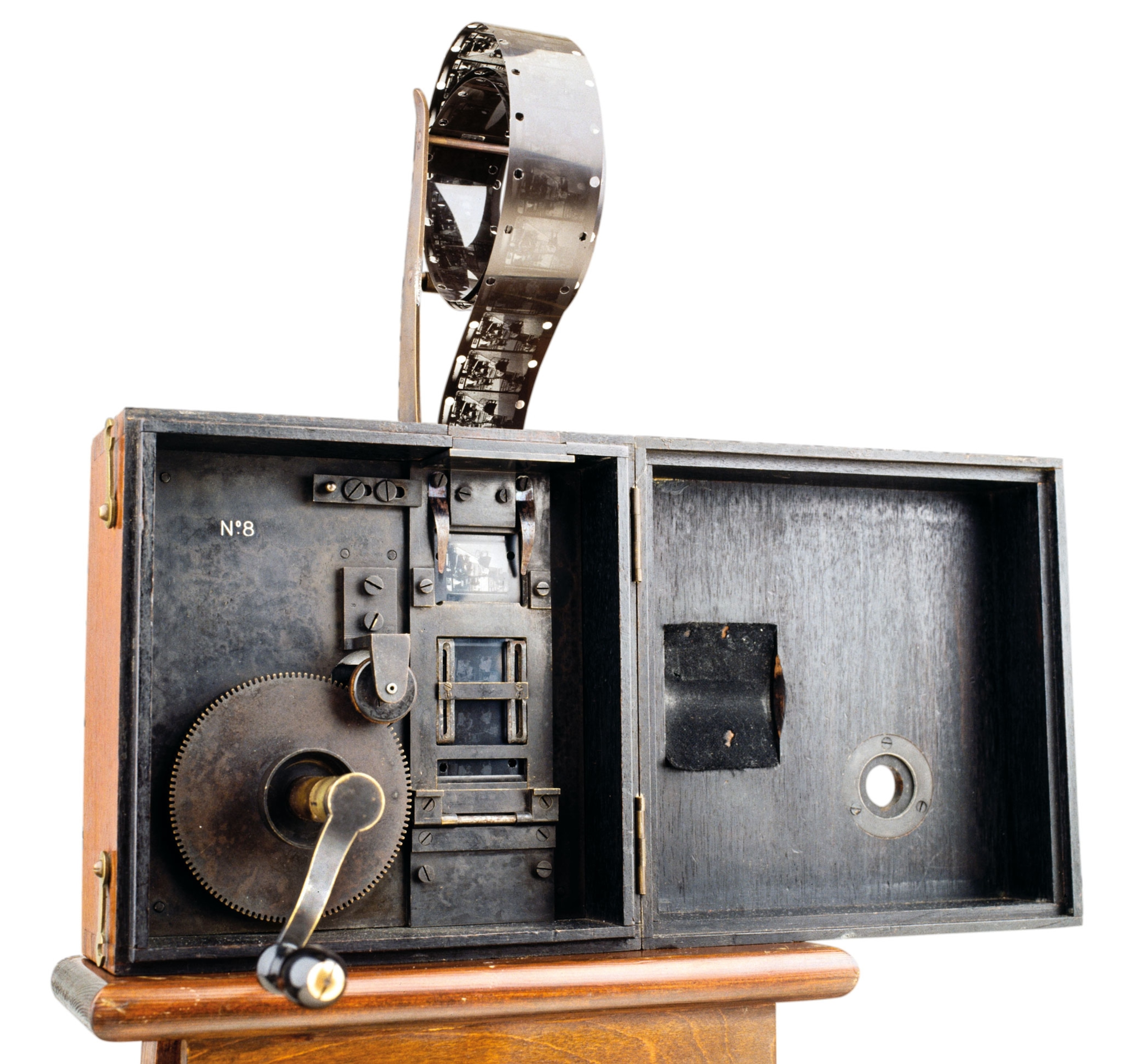 the Cinématograph patented by the Lumière brothers