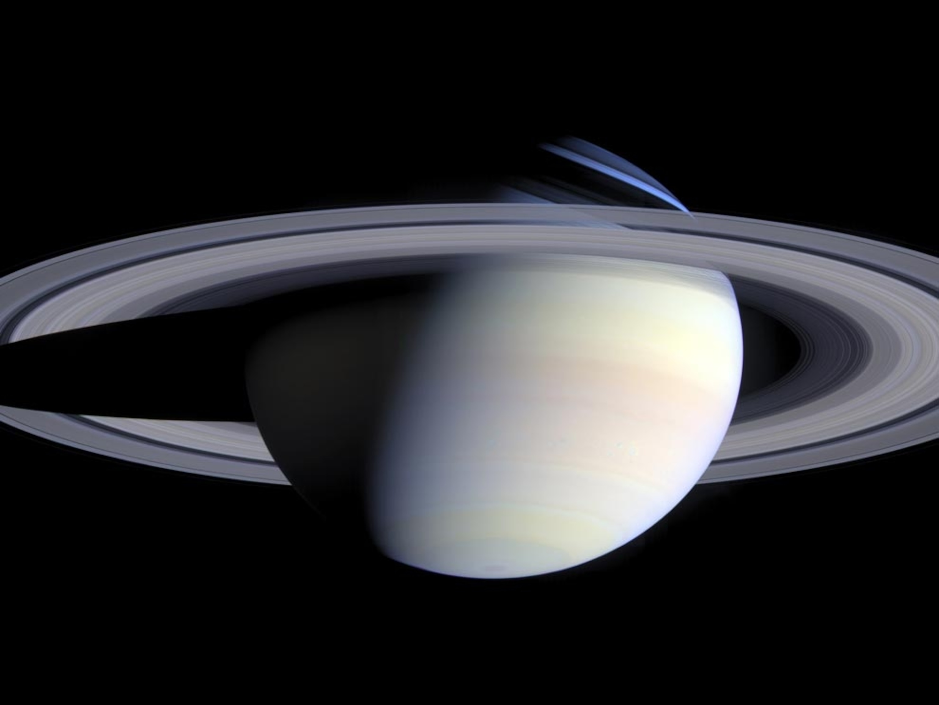 Saturn and its rings