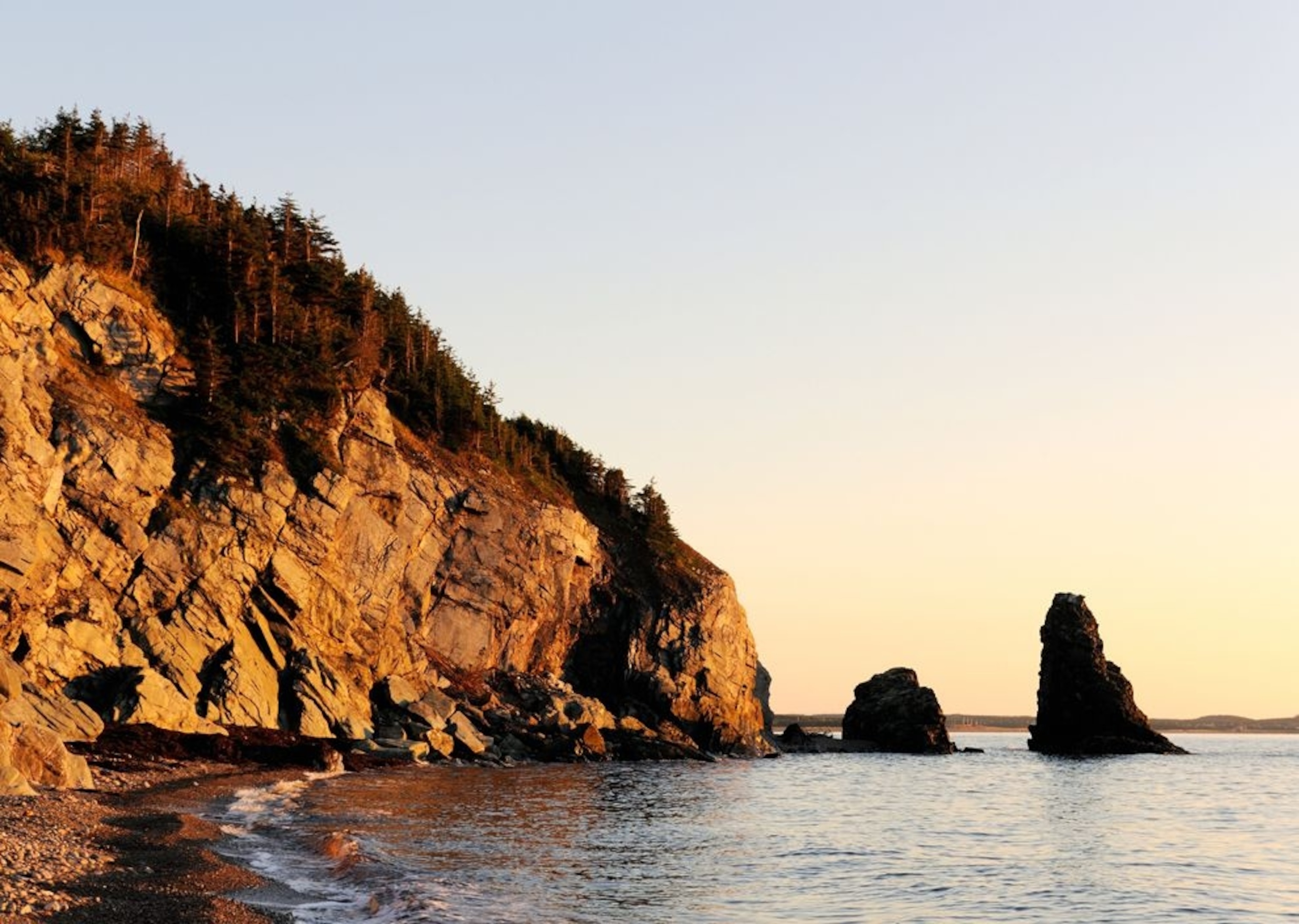 sunset at Cap Rouge