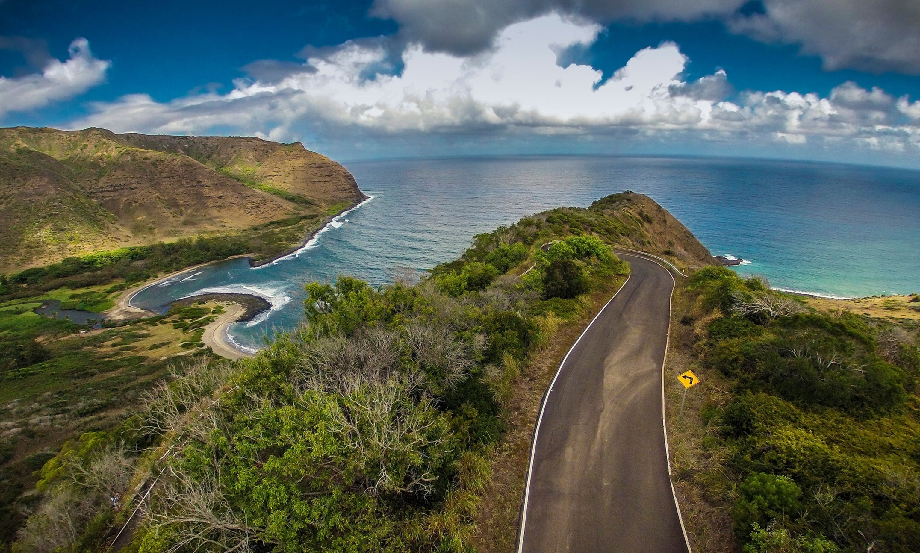 Halawa Valley on Molokai's East End, Hawaii