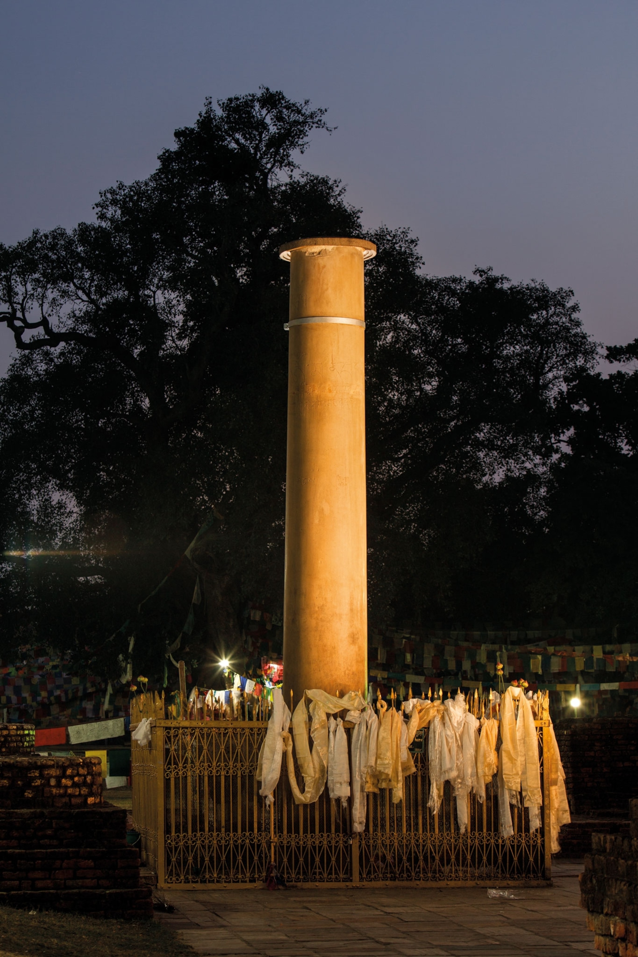 A tall pillar
