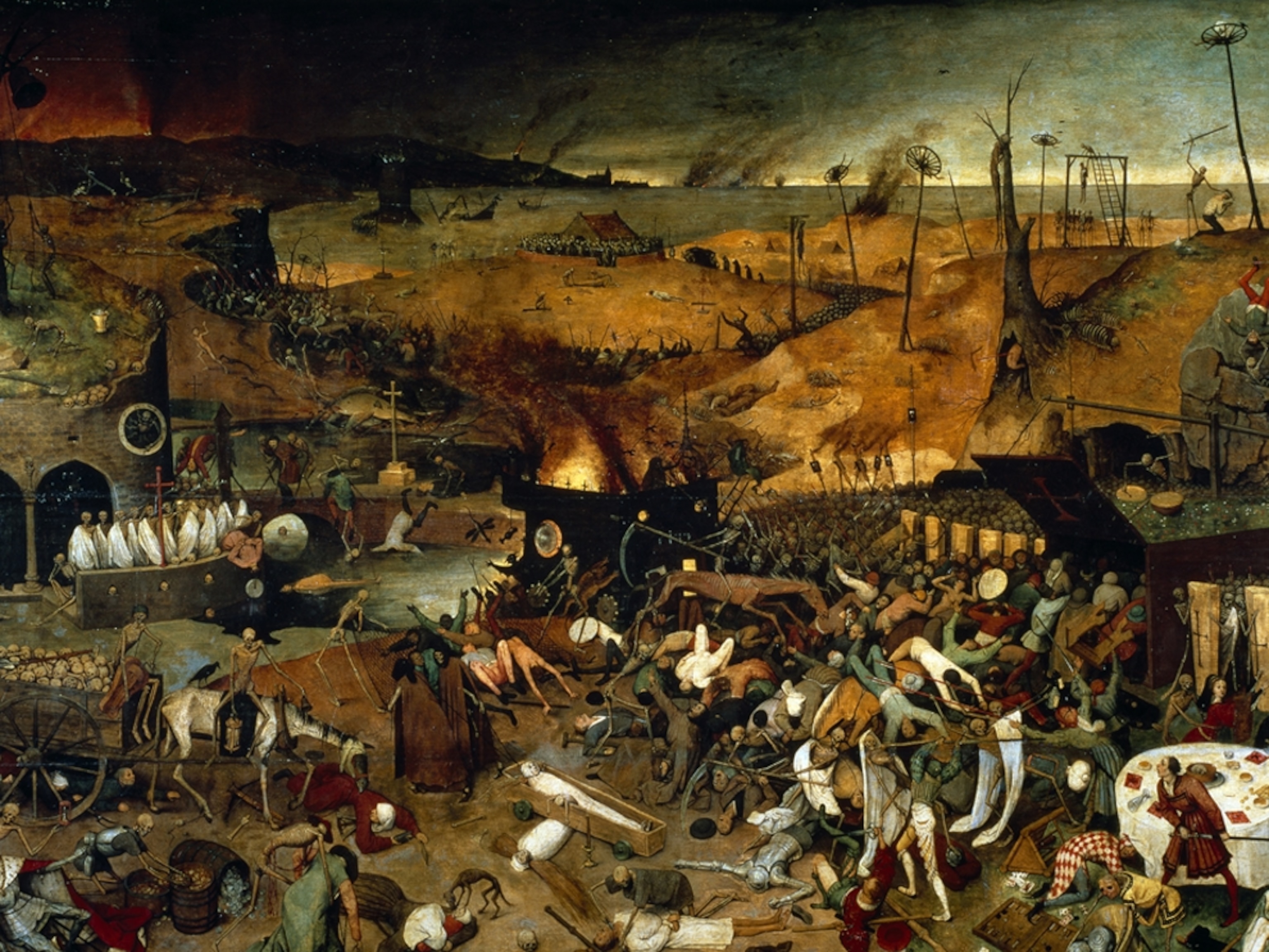 Pieter Bruegel's The Triumph of Death painting