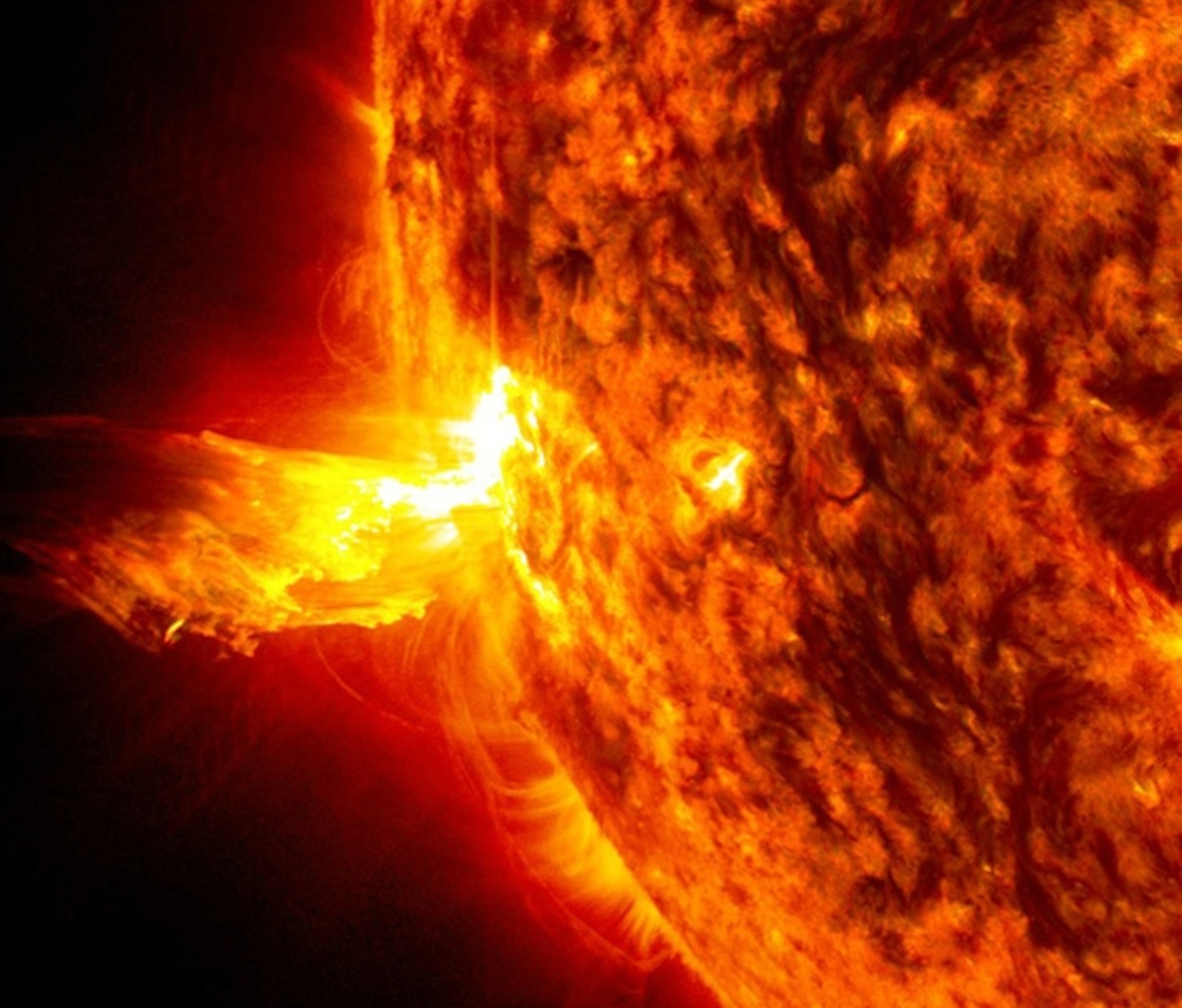 a solar storm