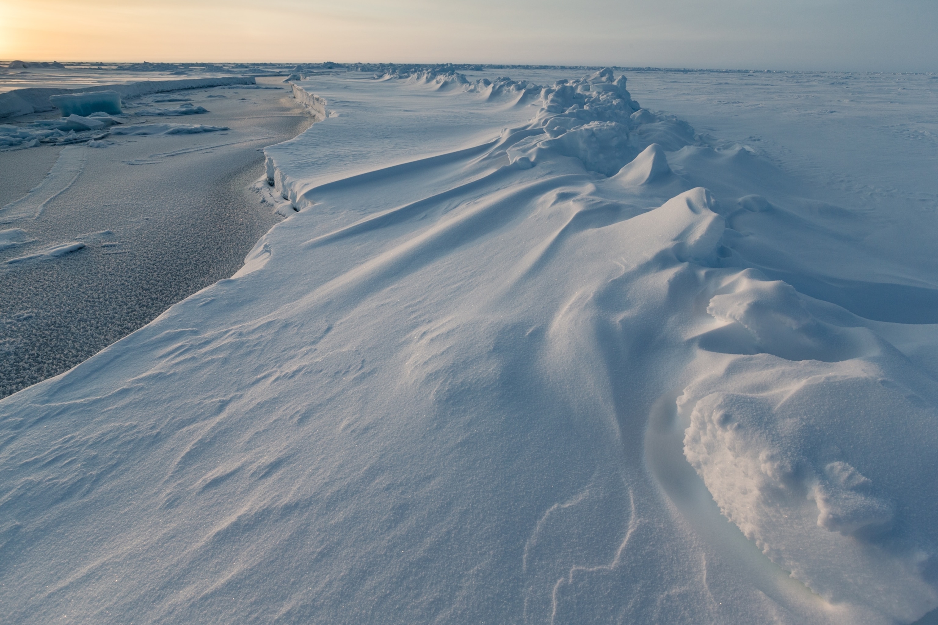 Arctic ice floe