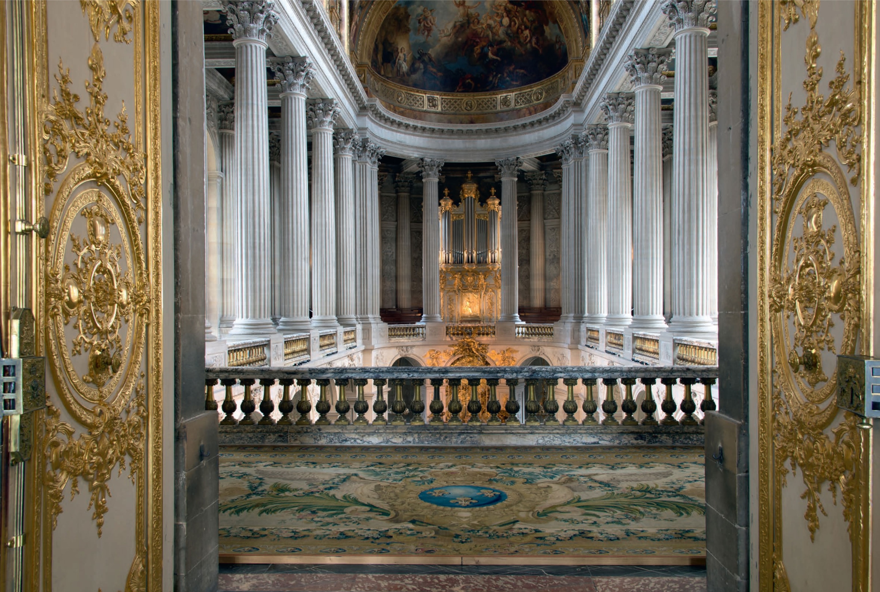 the Royal Chapel from the first floor