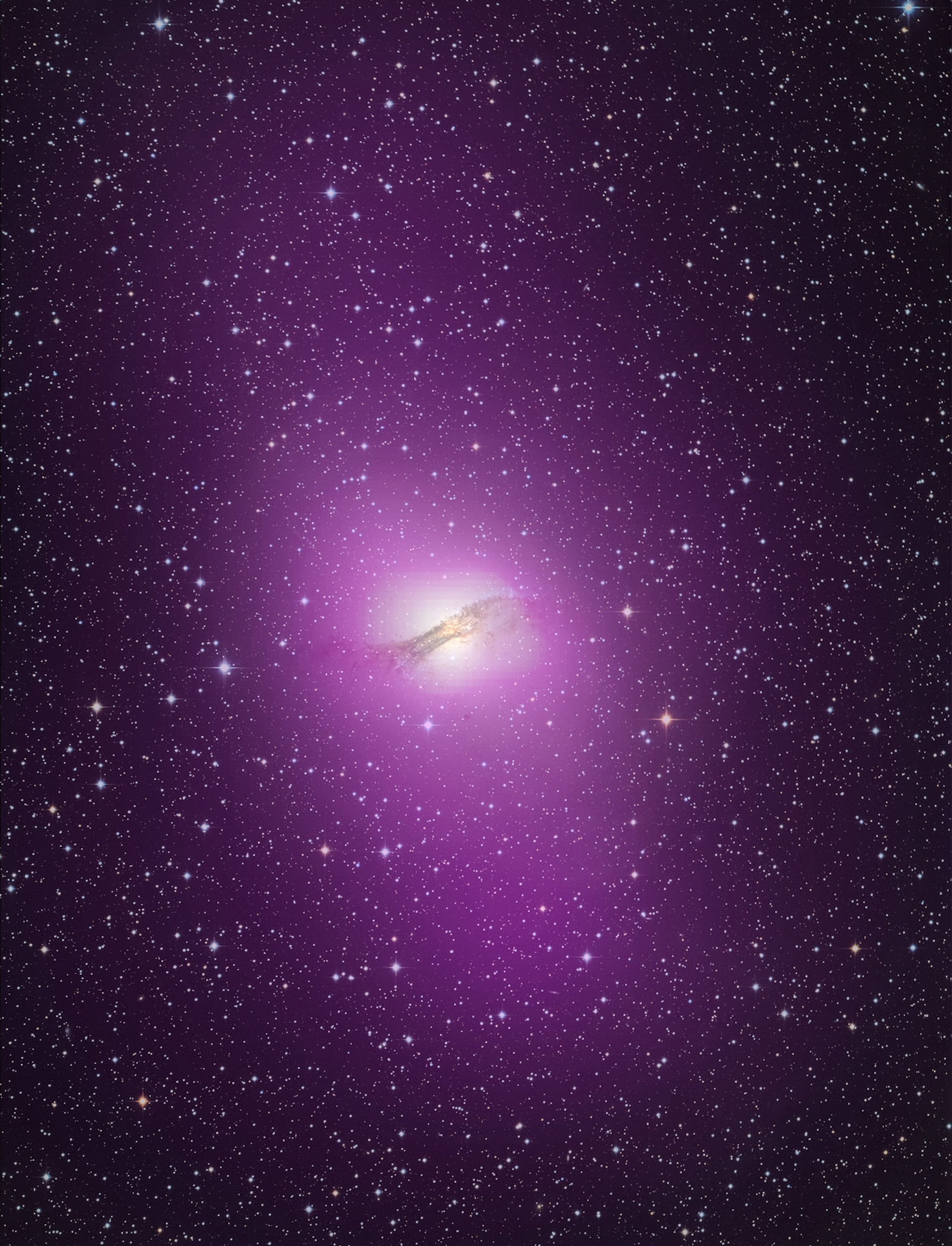 Cen A Optical Gamma.