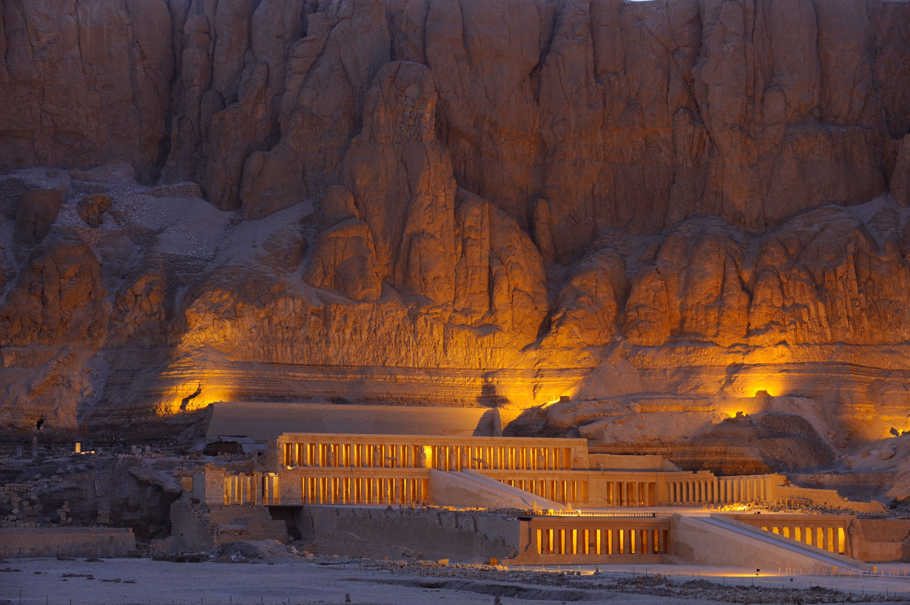 the Temple of Hatshepsut