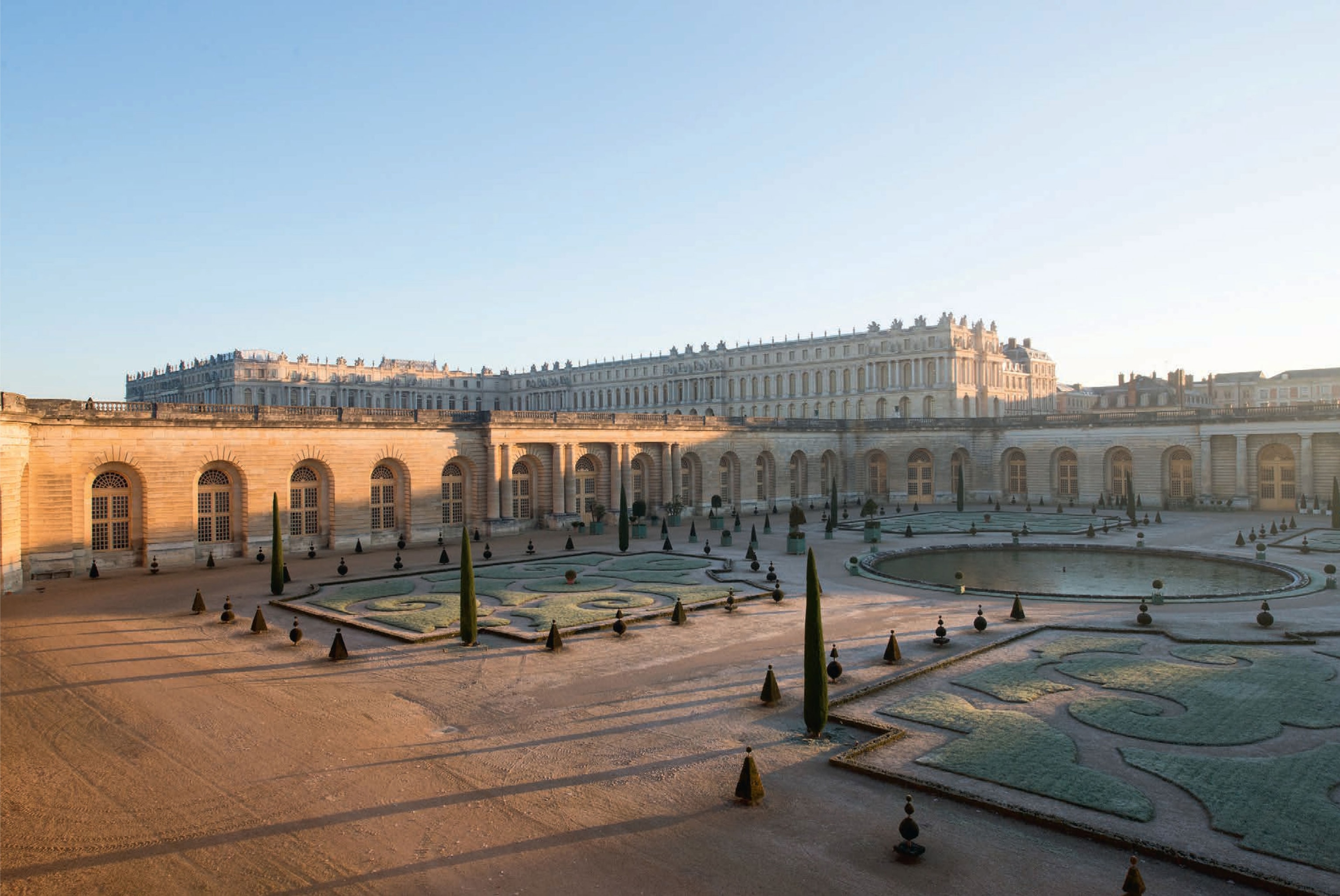 The Orangery from the air