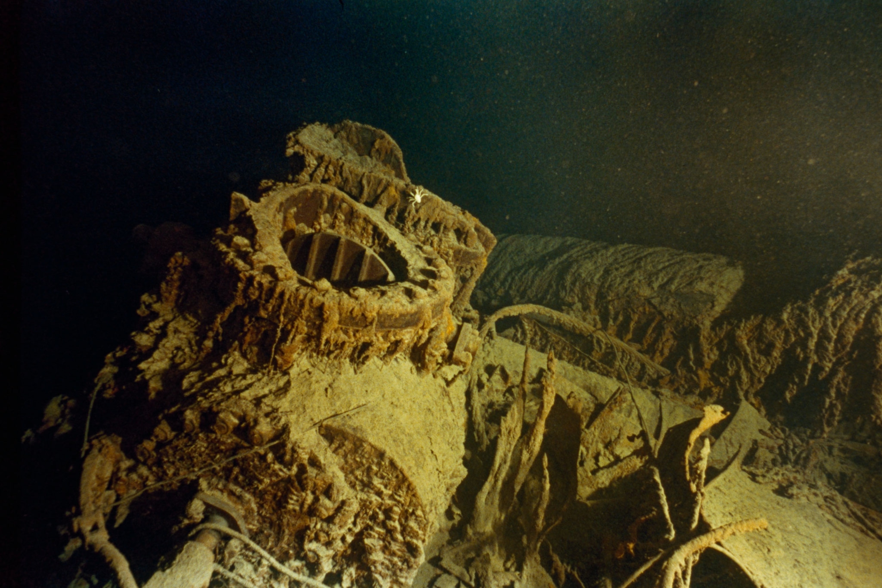the wreck of the Titanic