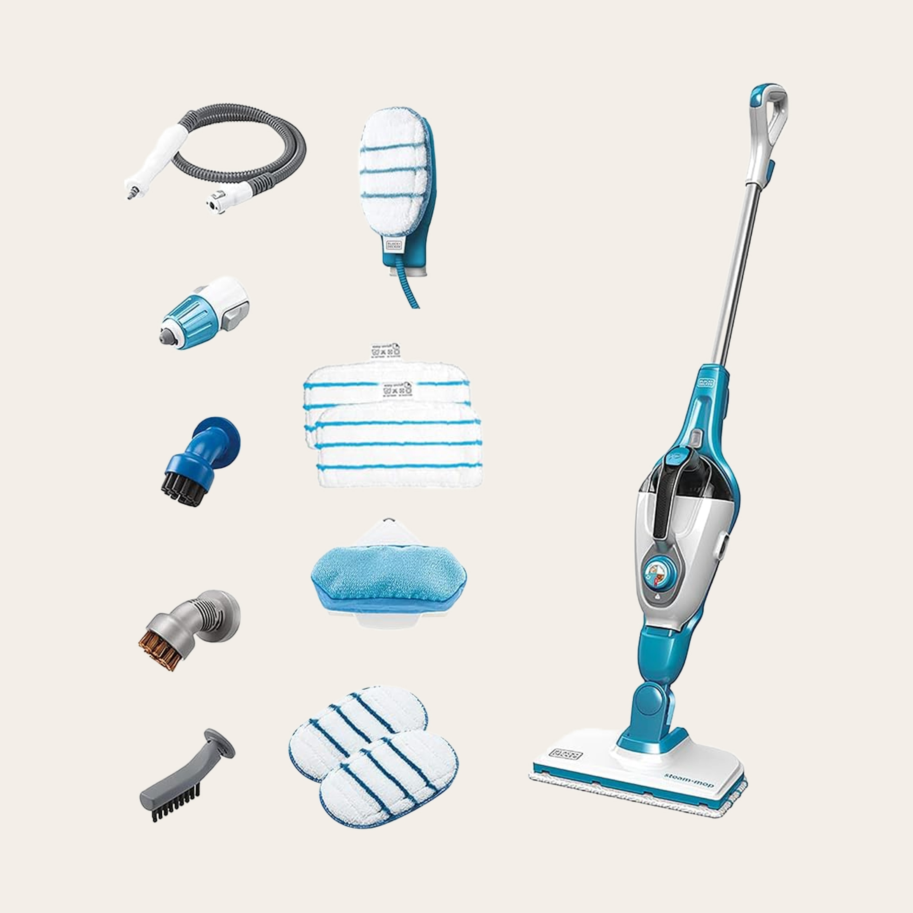 Black + Decker 7-in-1 Steam Mop