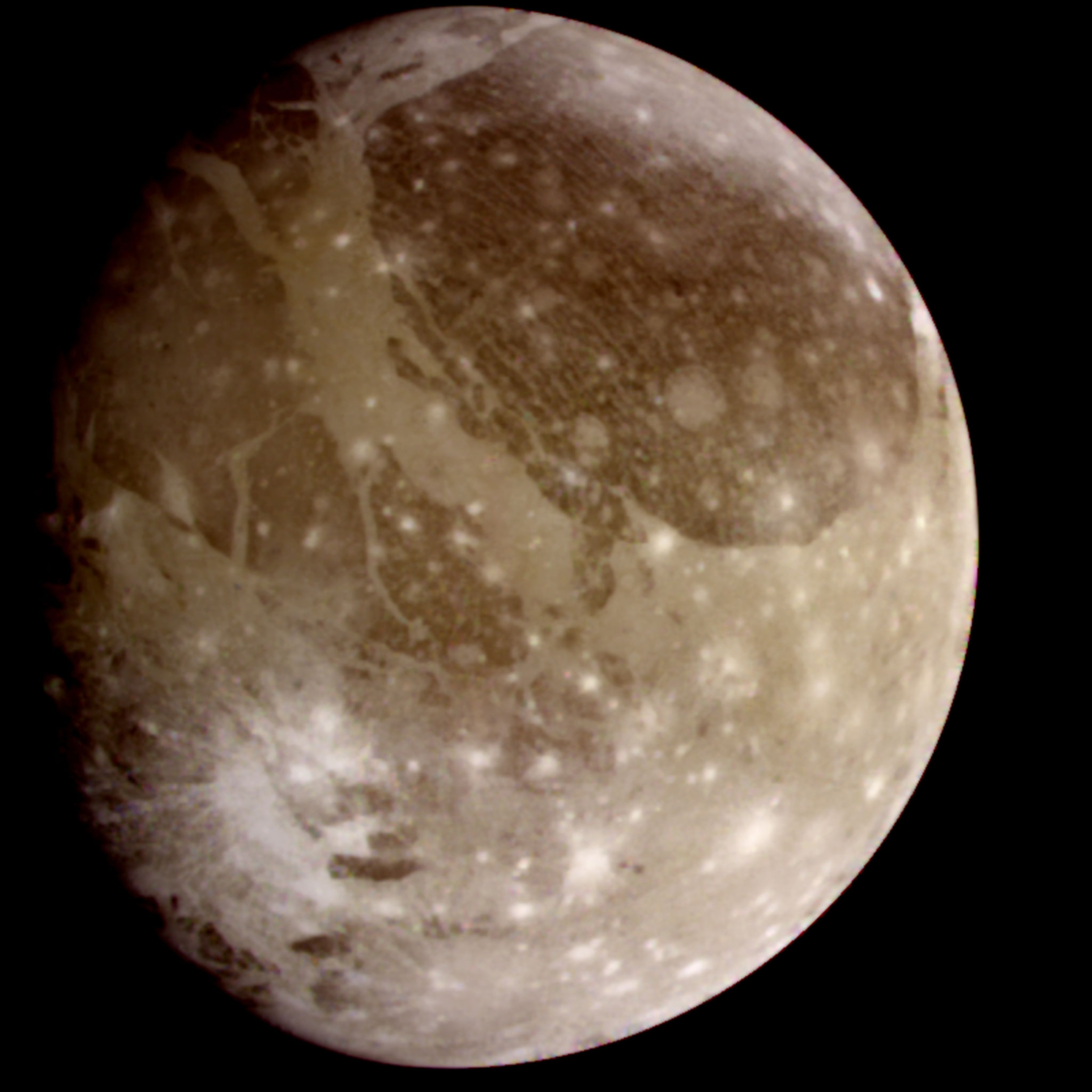 Jupiter's moon, Ganymede