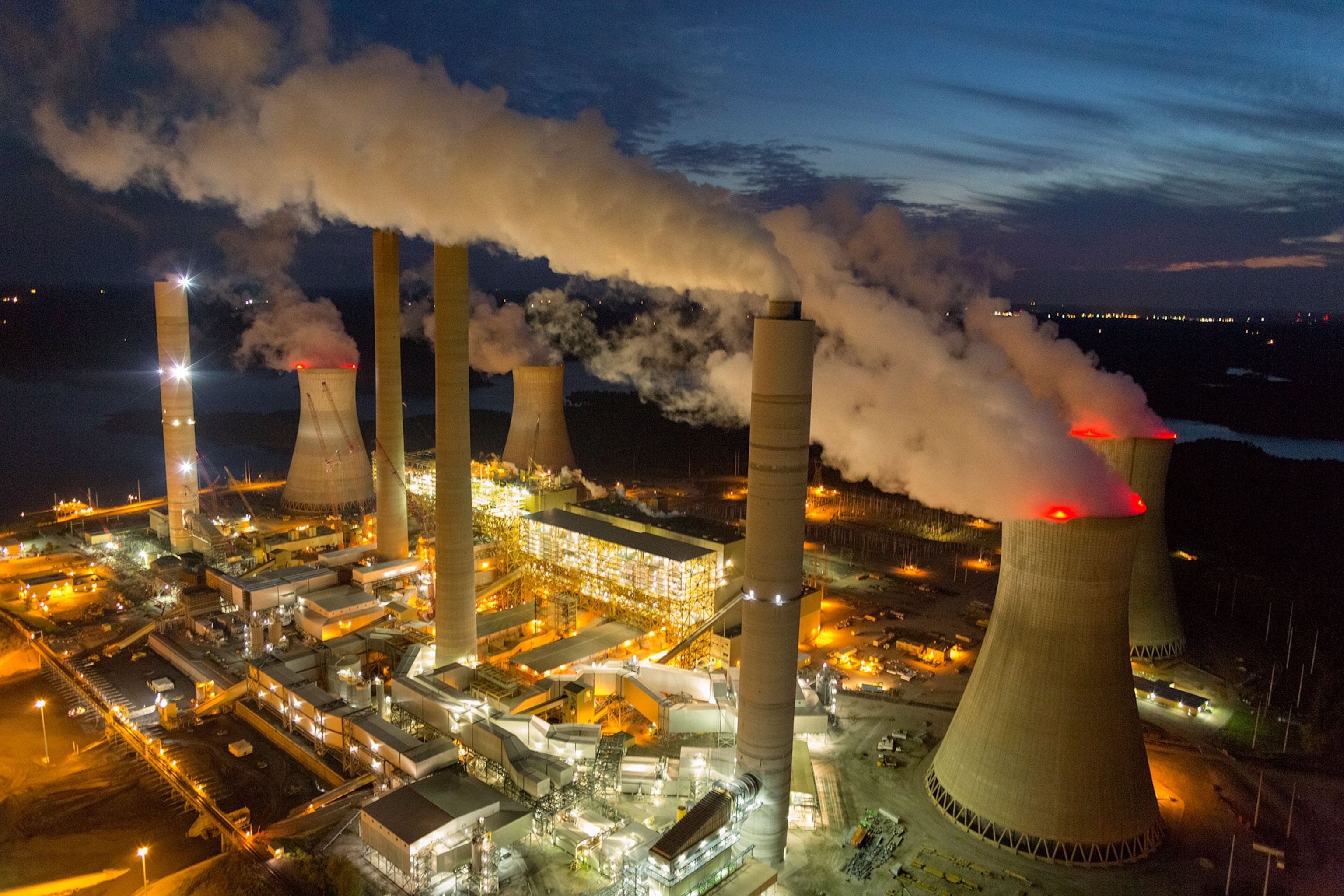 a power plant