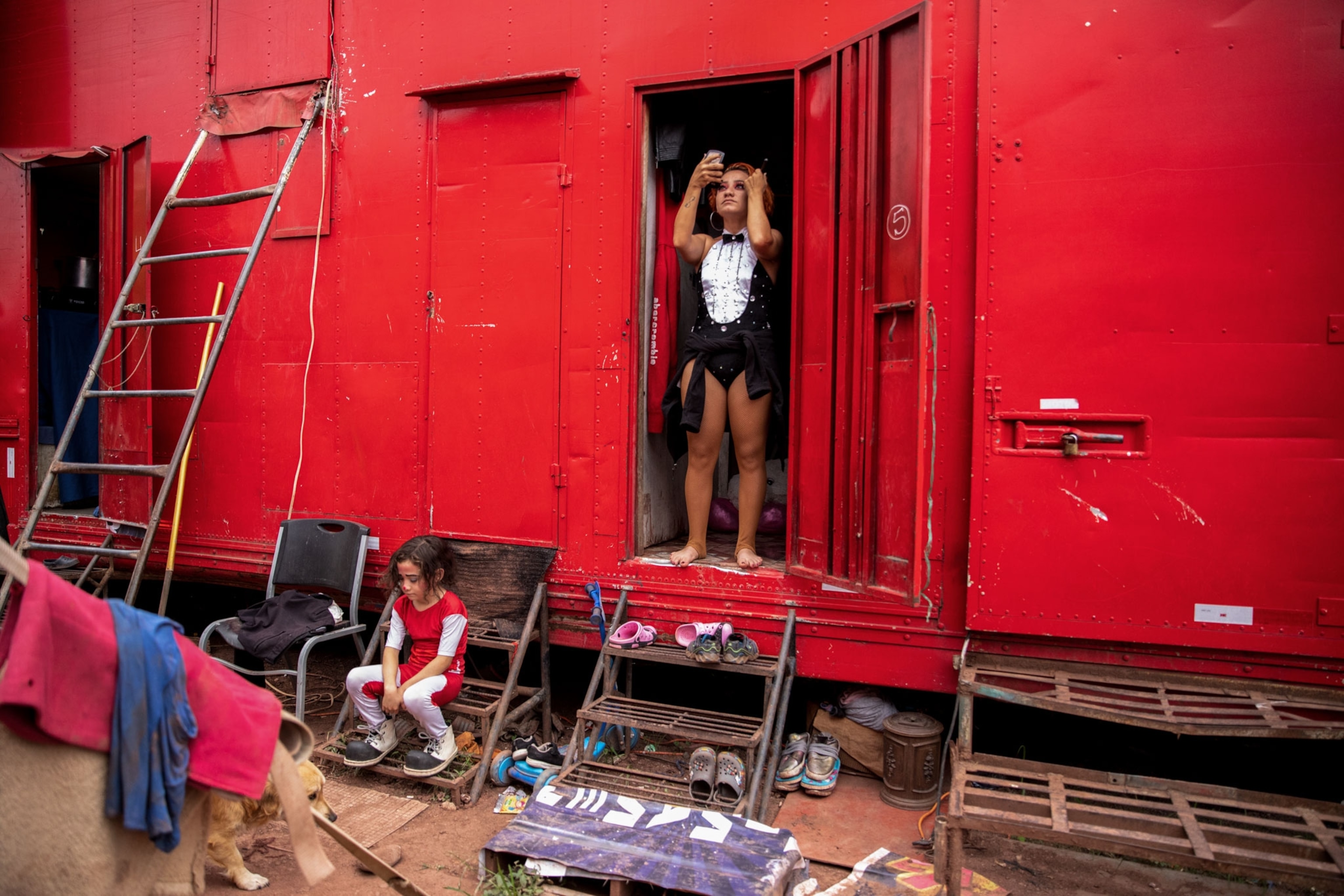 a circus performer in Honduras