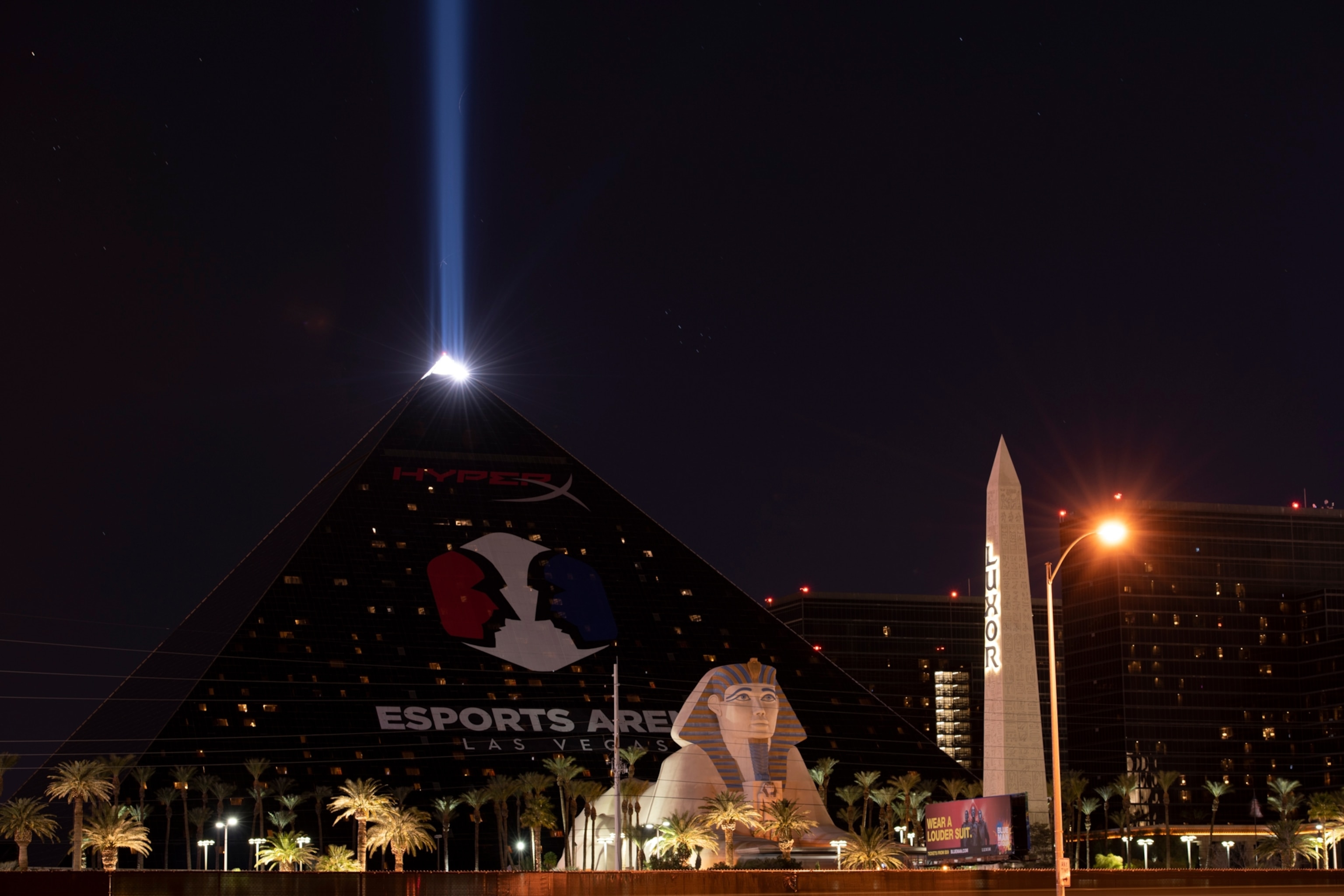 a pyramid shaped hotel