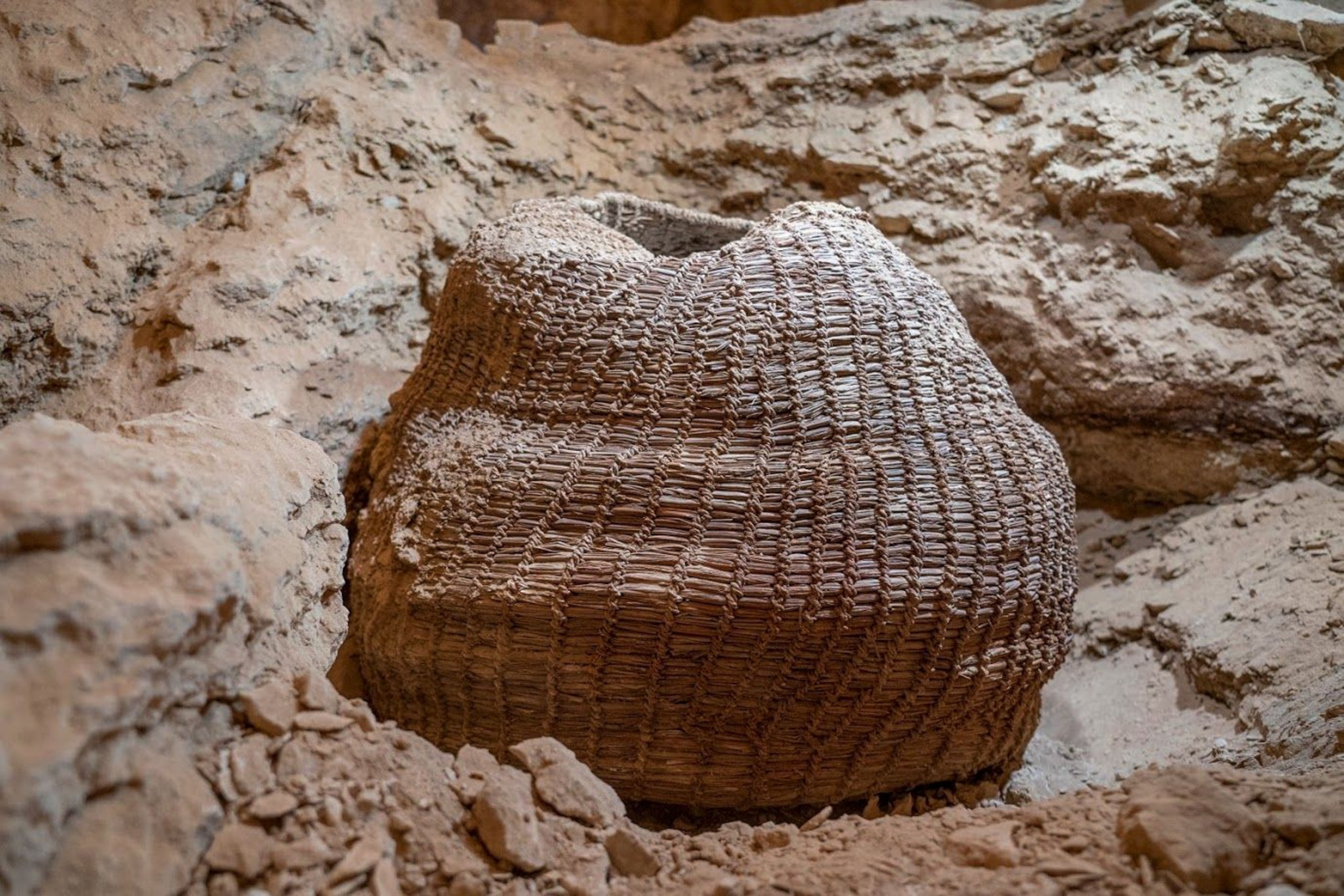 a 10,500 year old basket