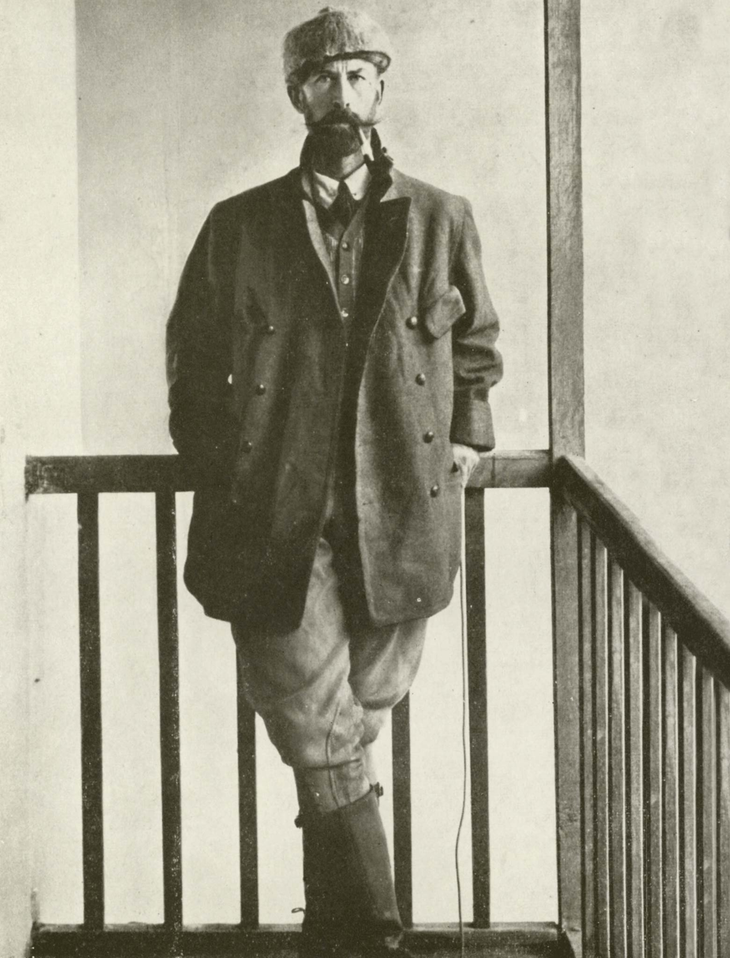 Percy Fawcett poses in a 1911 photograph