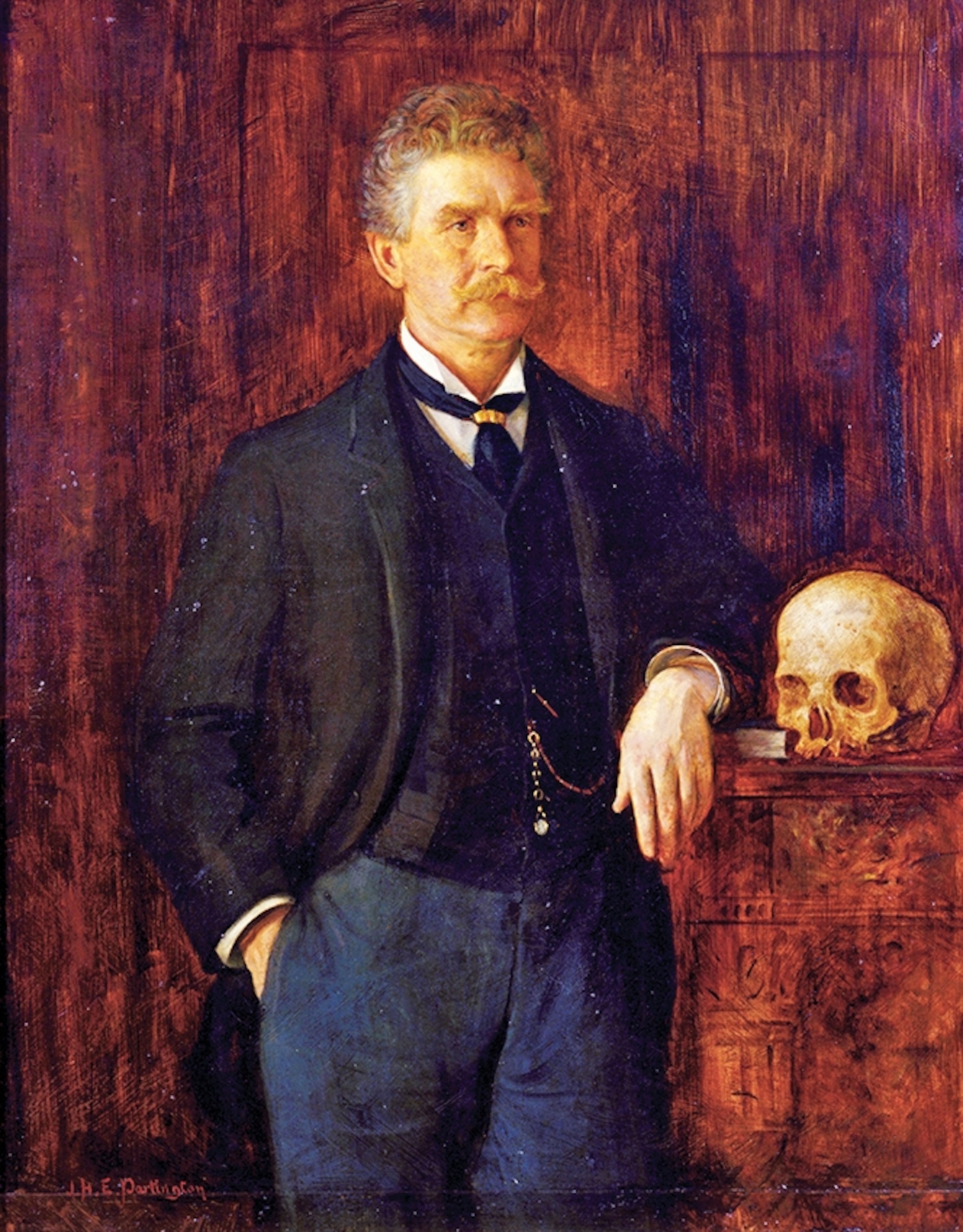 Painting of Ambrose Bierce