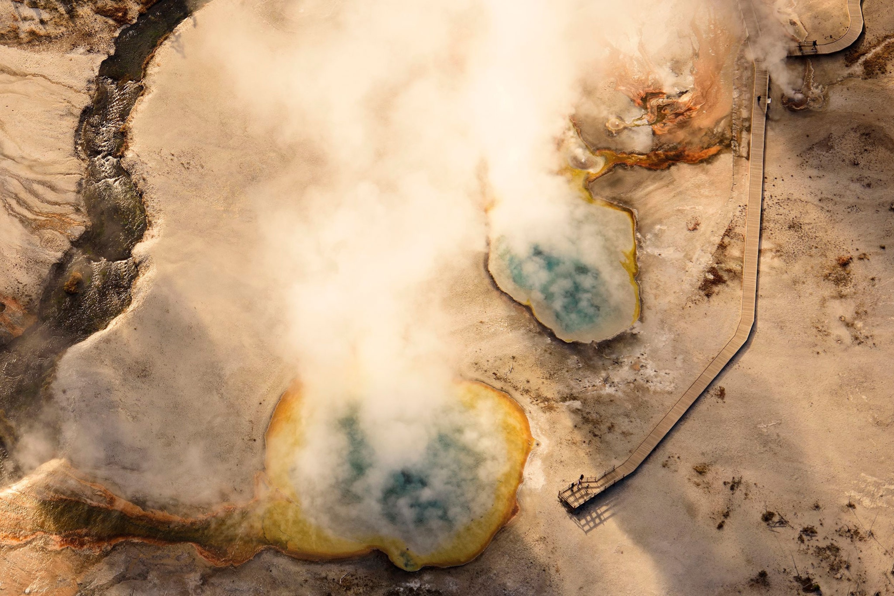 Yellowstone hotsprings