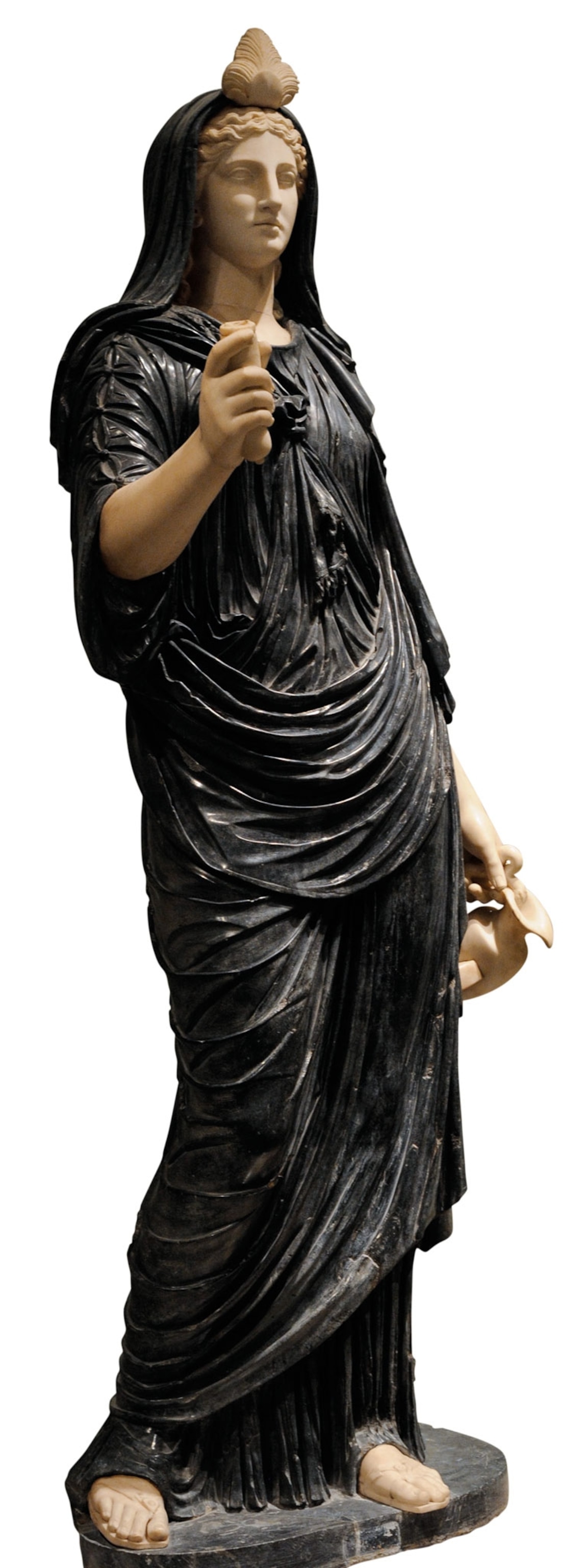a figurine of the goddess Ceres