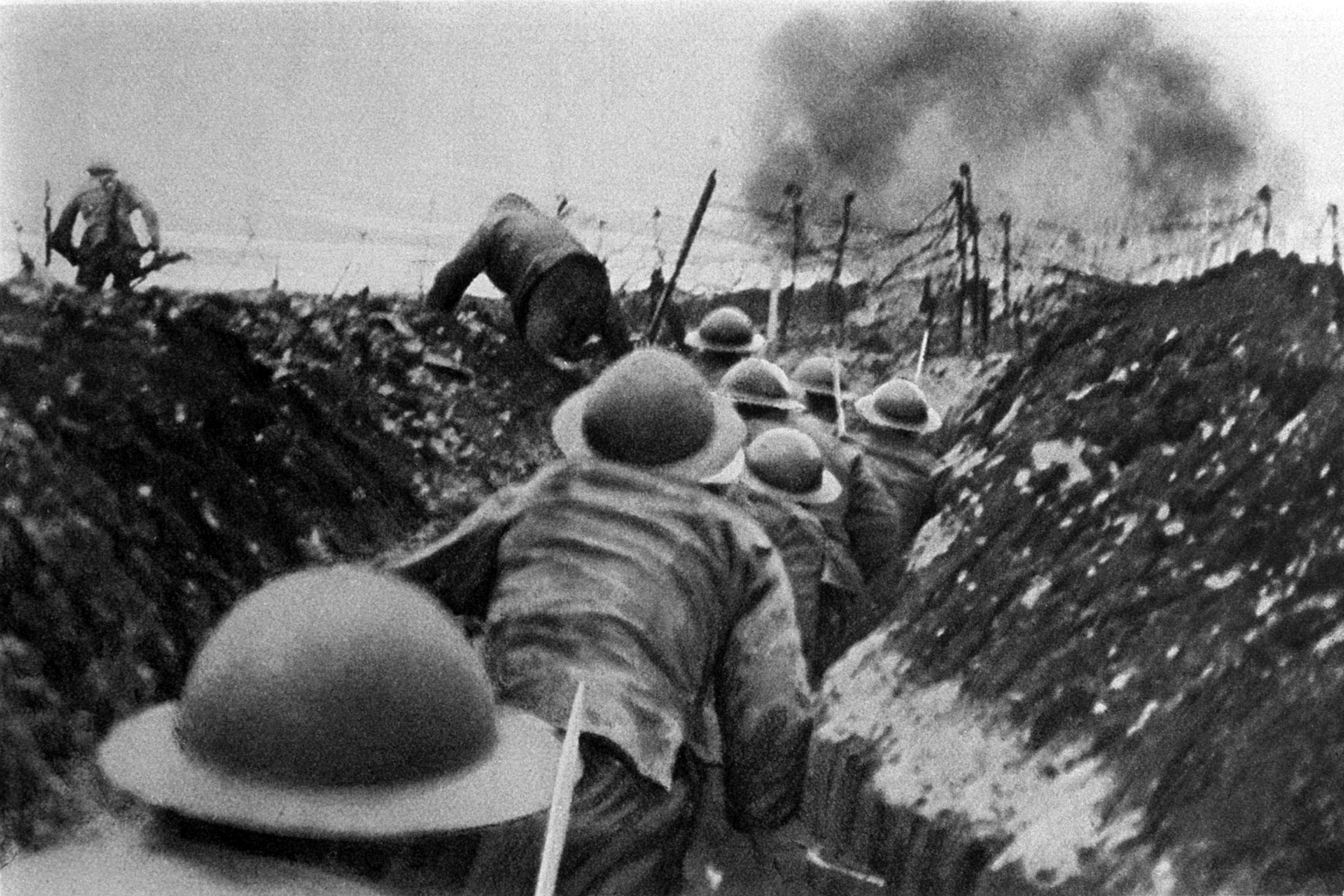 English soldiers in France