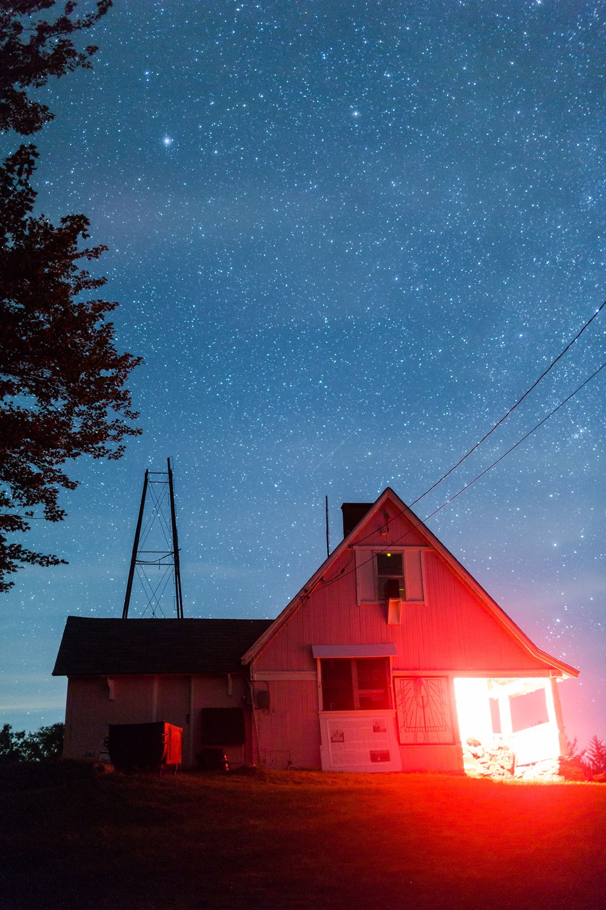 a house in Vermont.