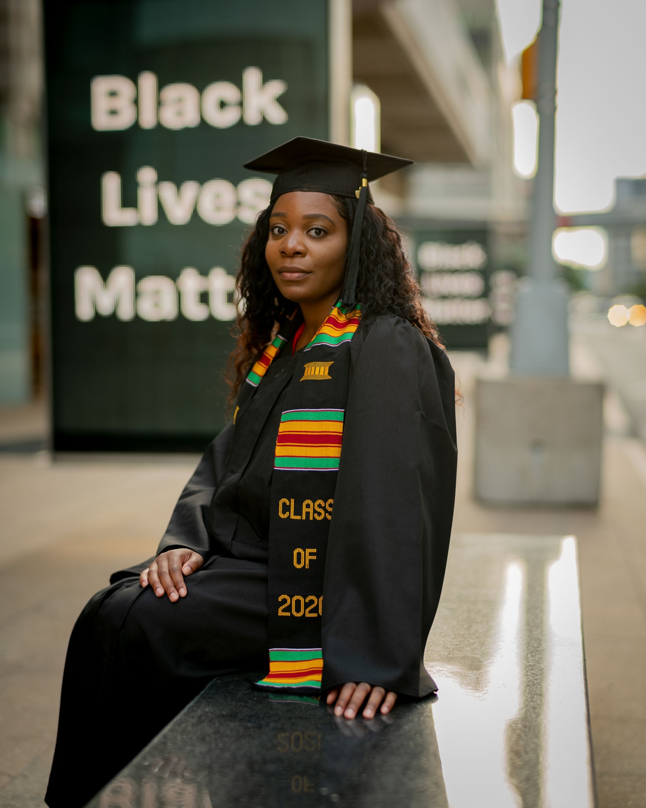 a recent graduate in New York