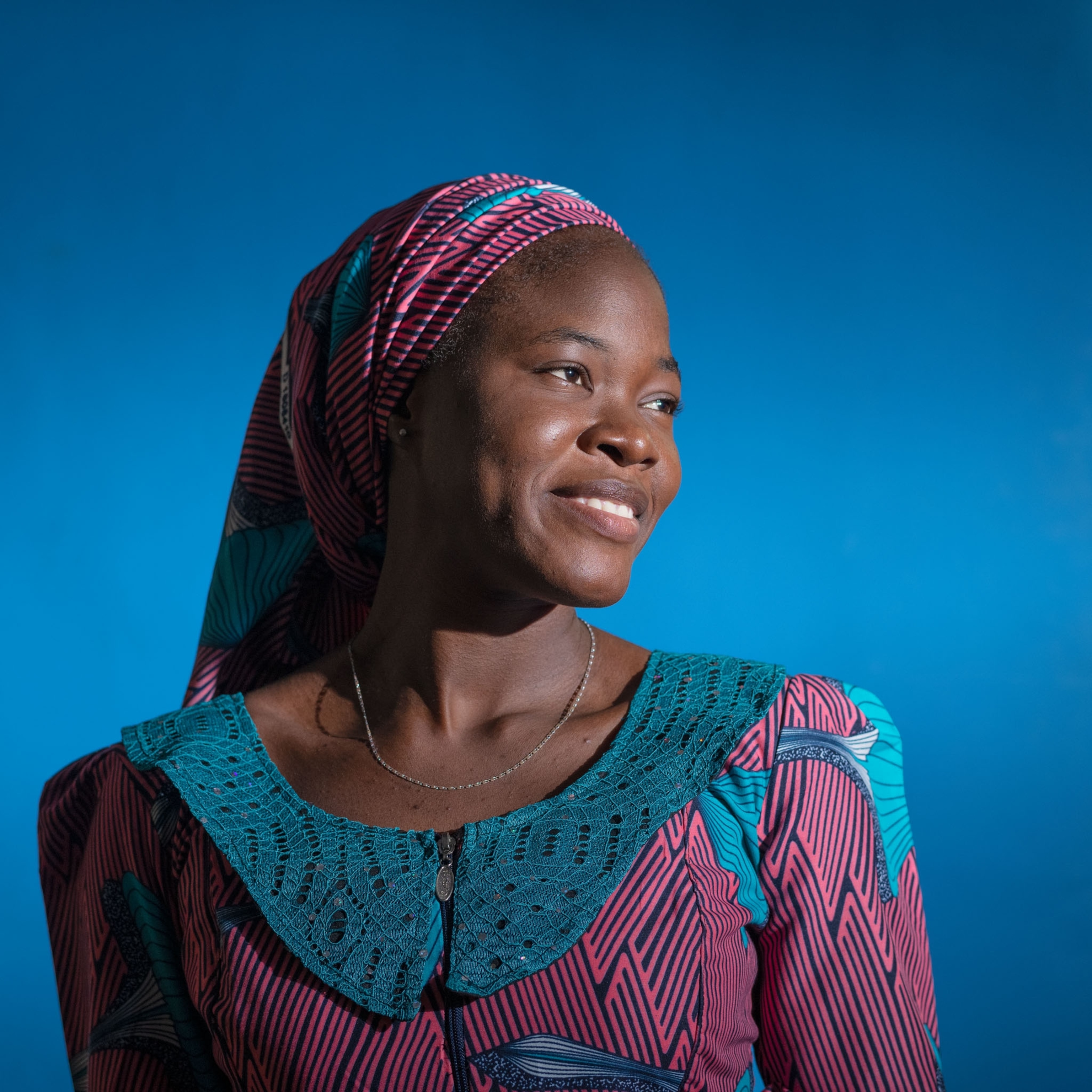 young woman smiling for a portrait