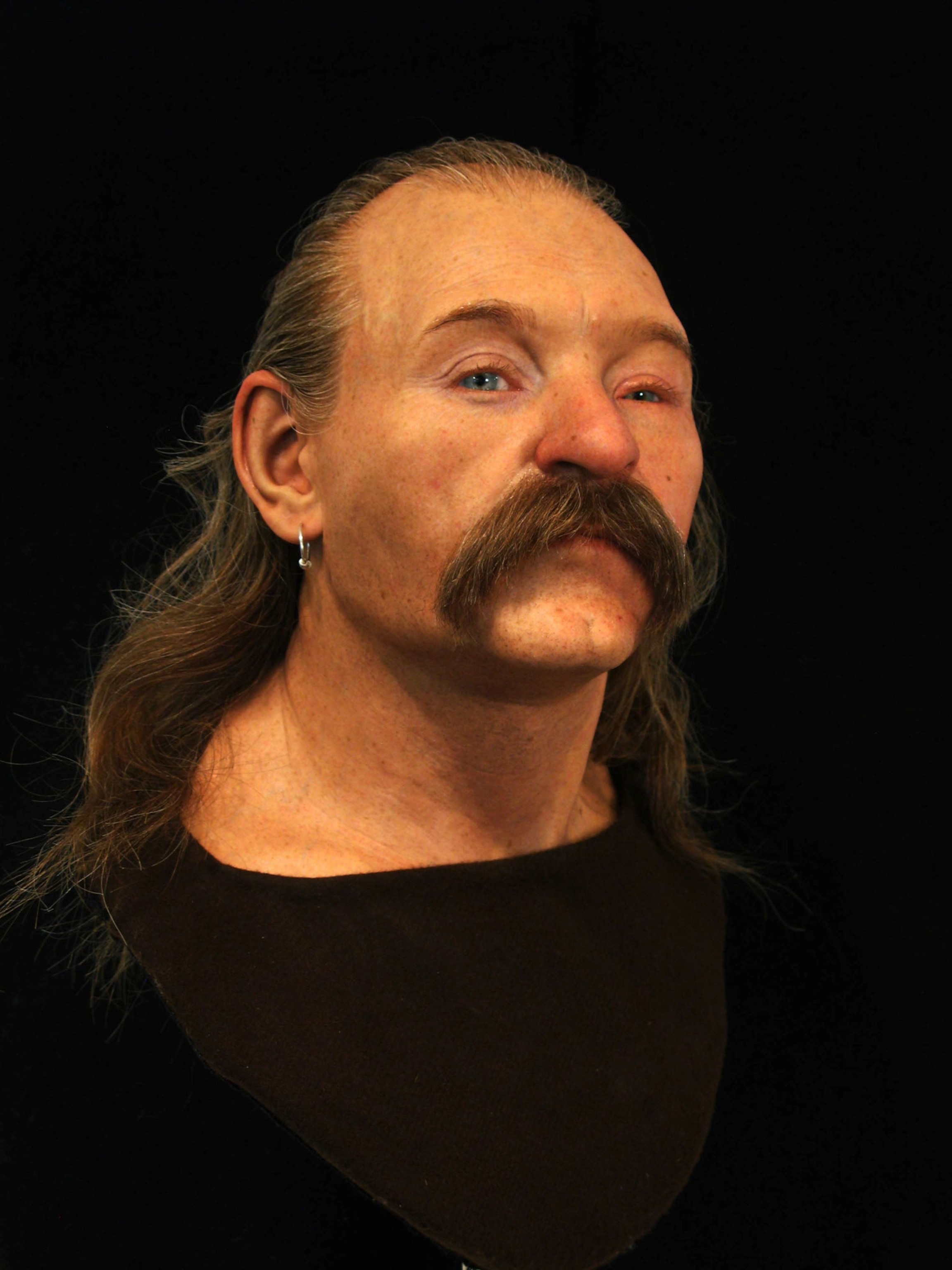 the facial construction of a man from Sussex England