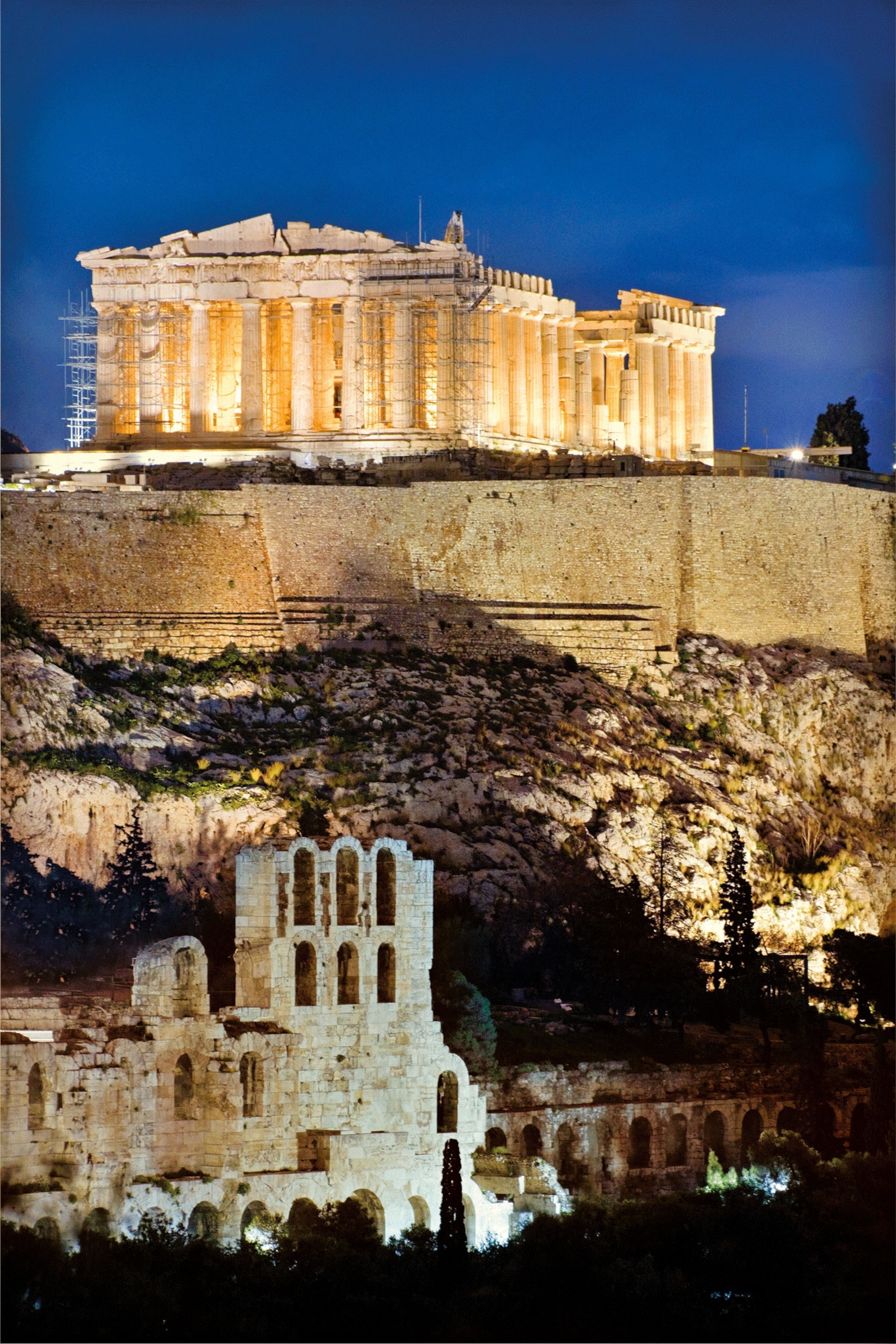 the Parthenon