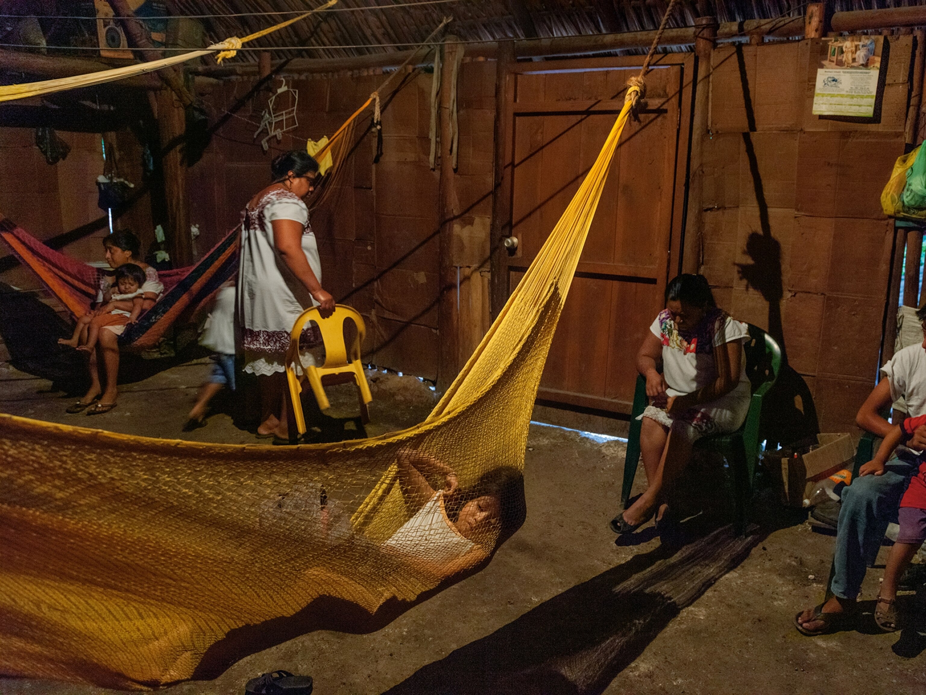 the Pech' Puc family in a village of Quintana Roo