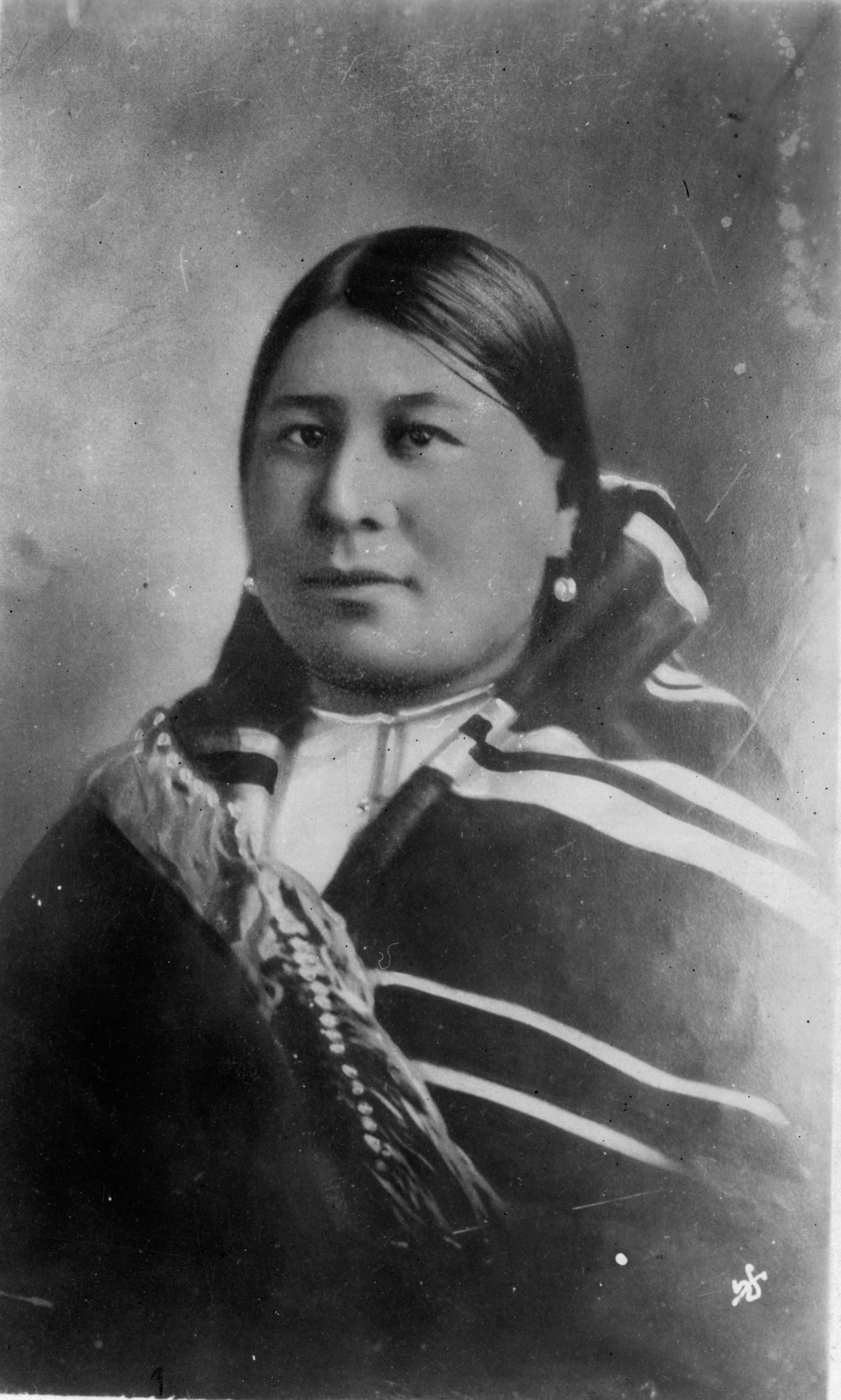 A portrait of Anna Brown.