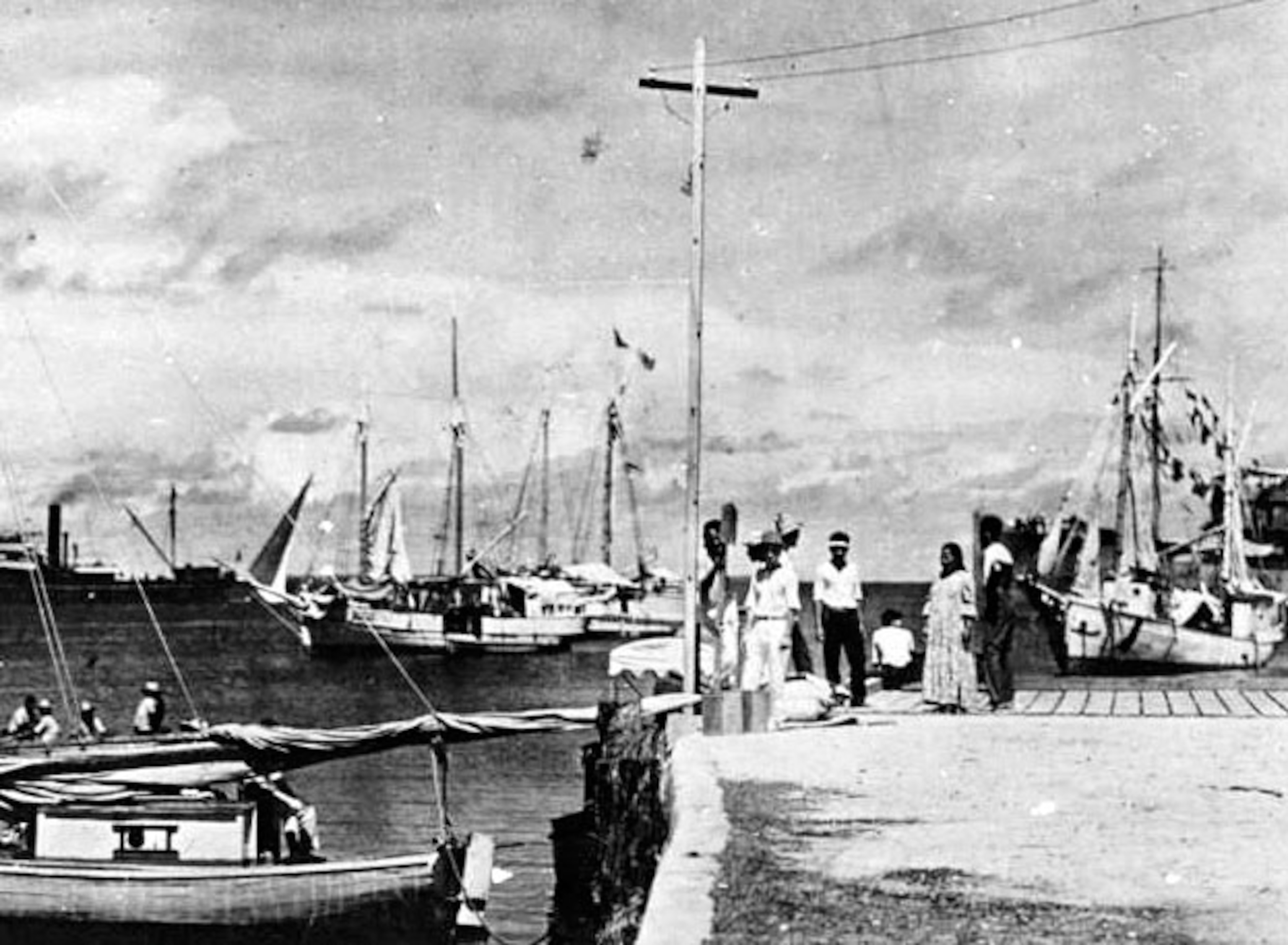 couple on Jaluit Atoll, the Marshall Islands, believed by some to be Earhart and Noonan