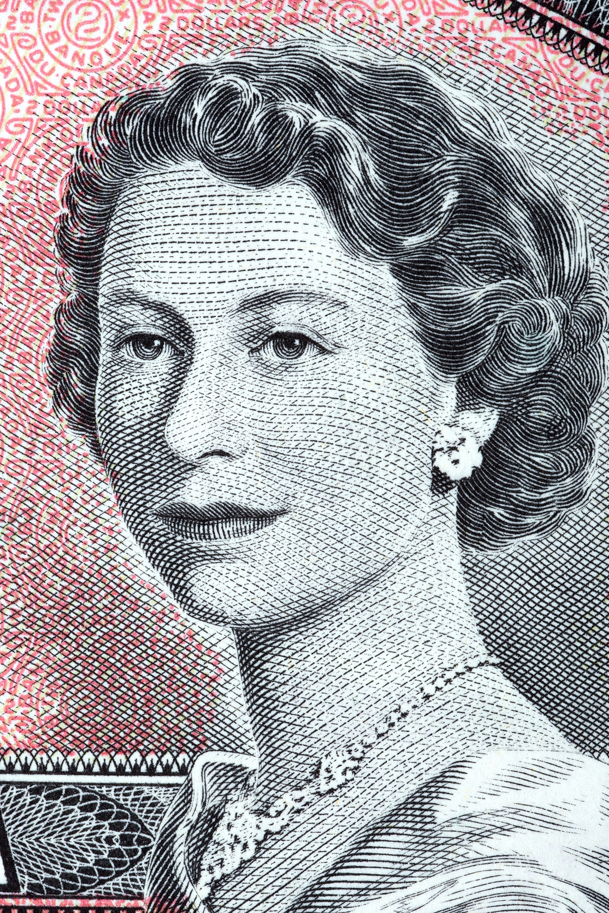 Face on currency