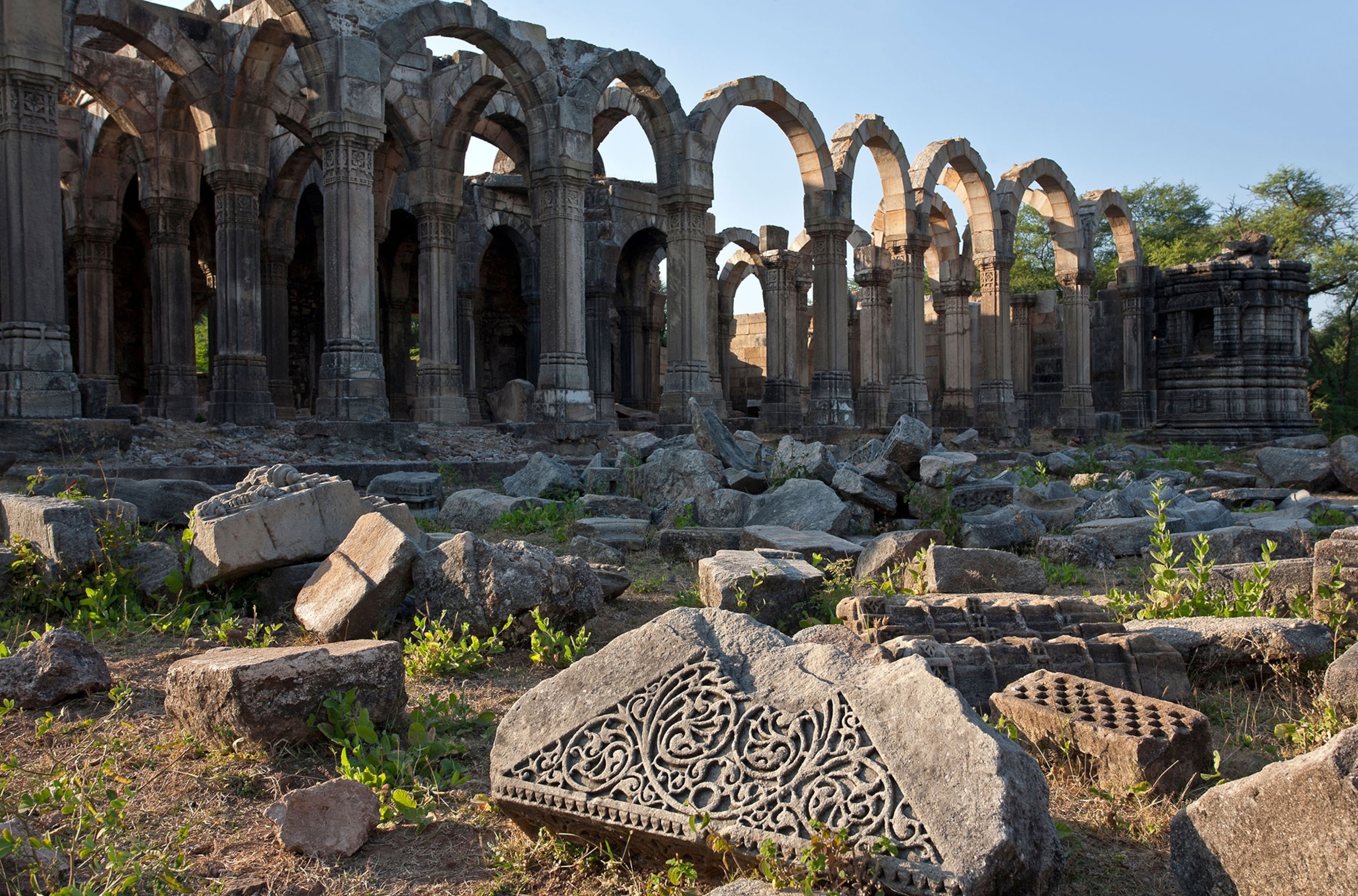 an archaeological site in India